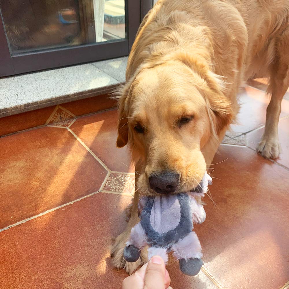 Jalousie Extra-Large Dog Squeaky Toy Interactive Rope Plush Toy For Small Medium Large Breeds Durable Dog Chew Toy (Monkey 2)