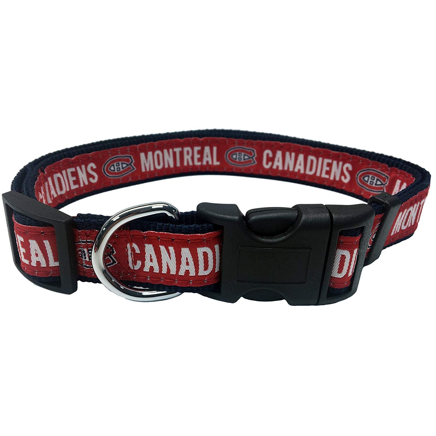 Pets First Nhl Montreal Canadiens Collar For Dogs & Cats, Small. - Adjustable, Cute & Stylish! The Ultimate Hockey Fan Collar!