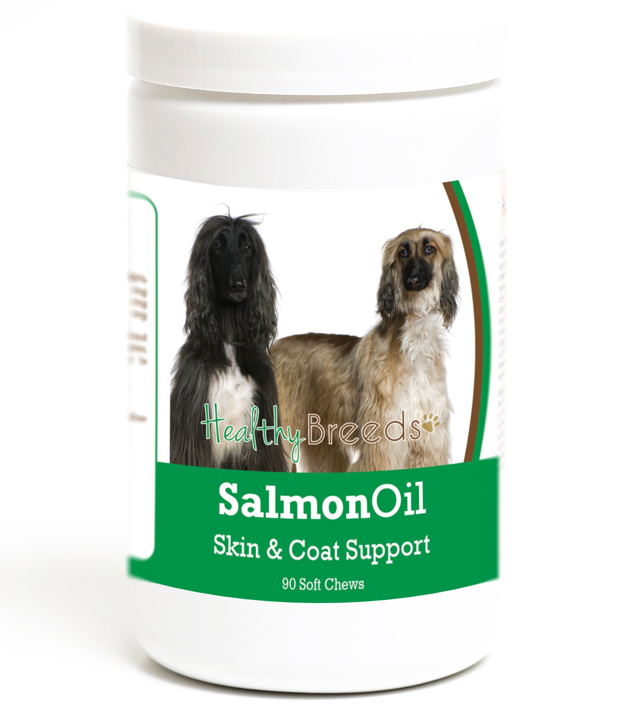 Healthy Breeds Afghan Hound Salmon Oil Soft Chews 90 Count