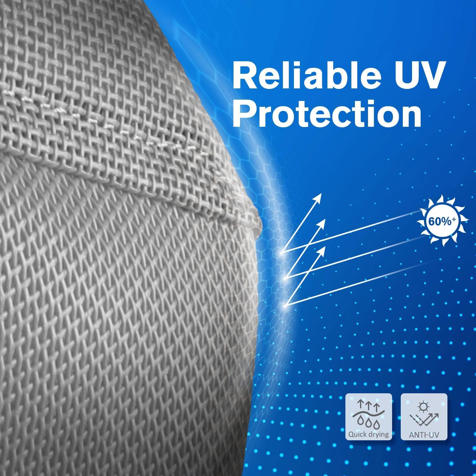 Harrison Howard UV-proof Multi-Function Fabrics Thick Fleece Padding Horse Fly Mask Half Face with Ears Original Grey Arabian Me