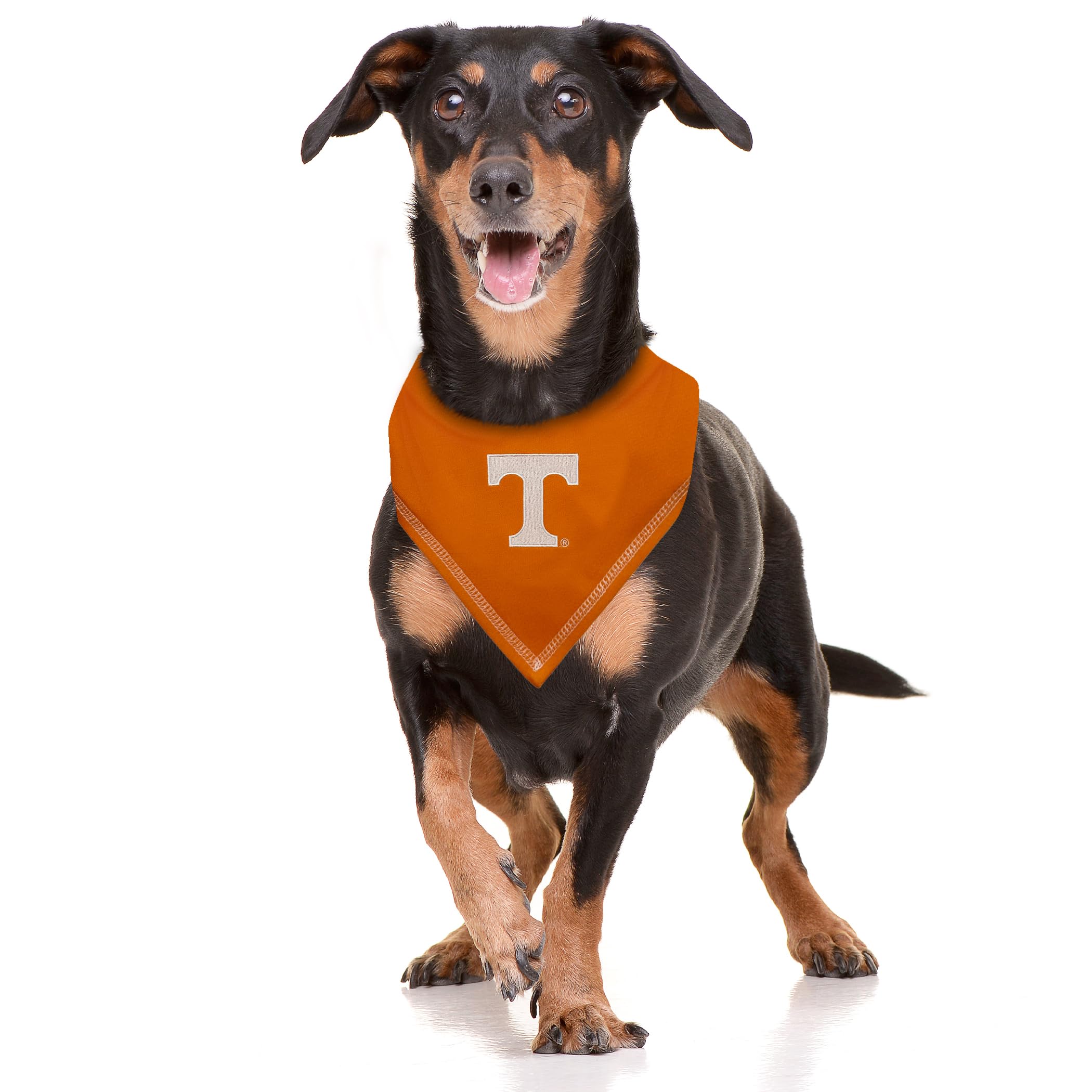 Pets First Ncaa Tennessee Volunteers Tie Bandana, Size Small/Medium. Dog Bandana Scarf Bib For Pet Cat Dog. The Ultimate Game-Da