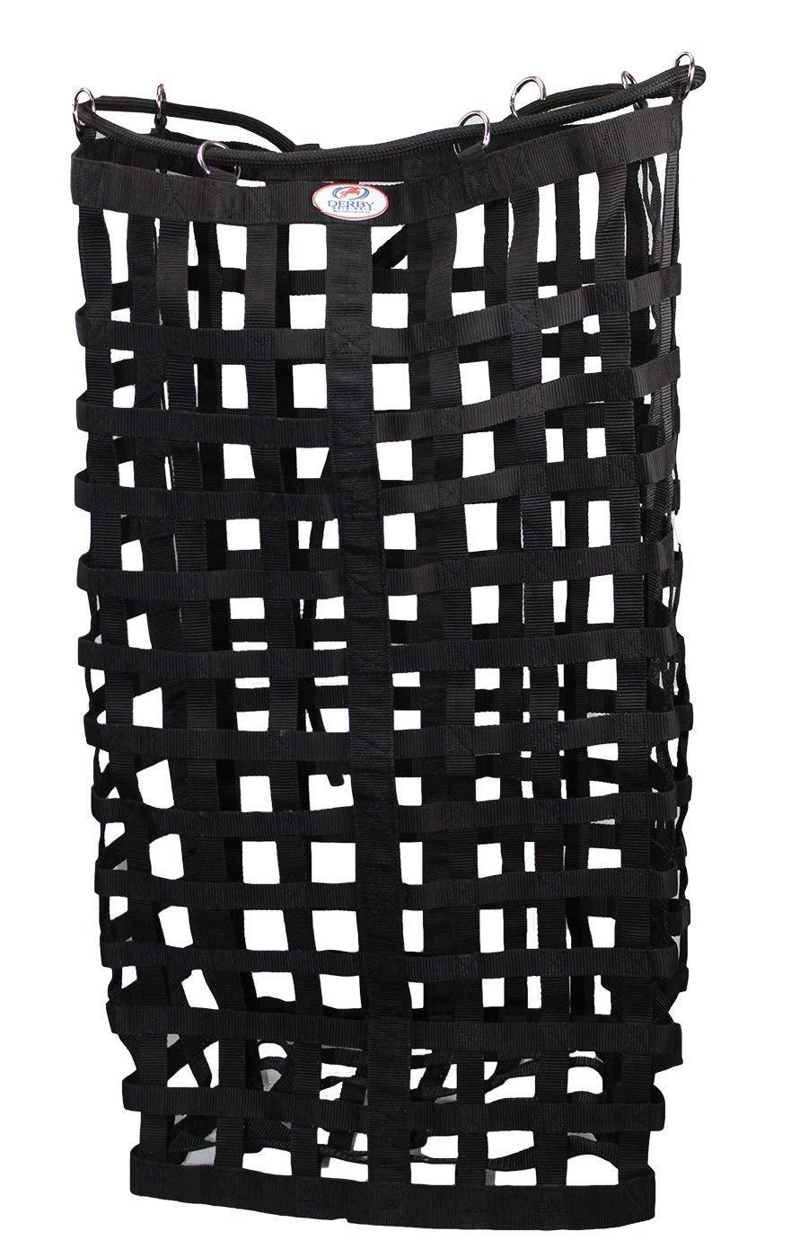 Derby Originals Xl Go Around Slow Feeder Horse Hay Bag With Super Tough Bottom And 1 Year Warranty, Red, 71-7132-Red