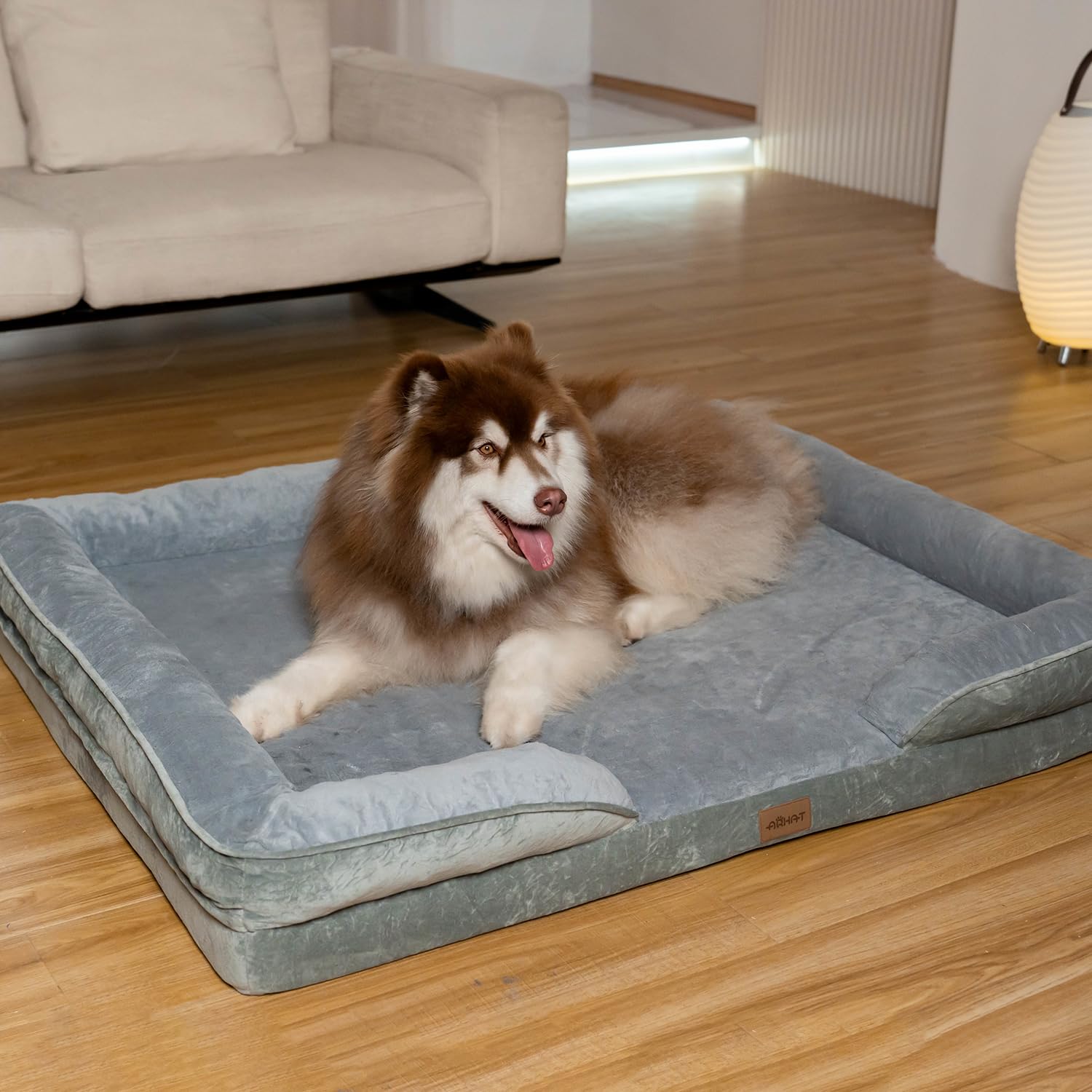 Orthopedic Dog Bed - Superior Rebound Foam, Waterproof & Urine - Resistant, Machine Washable Cover, Chew - Proof & Non - Slip fo