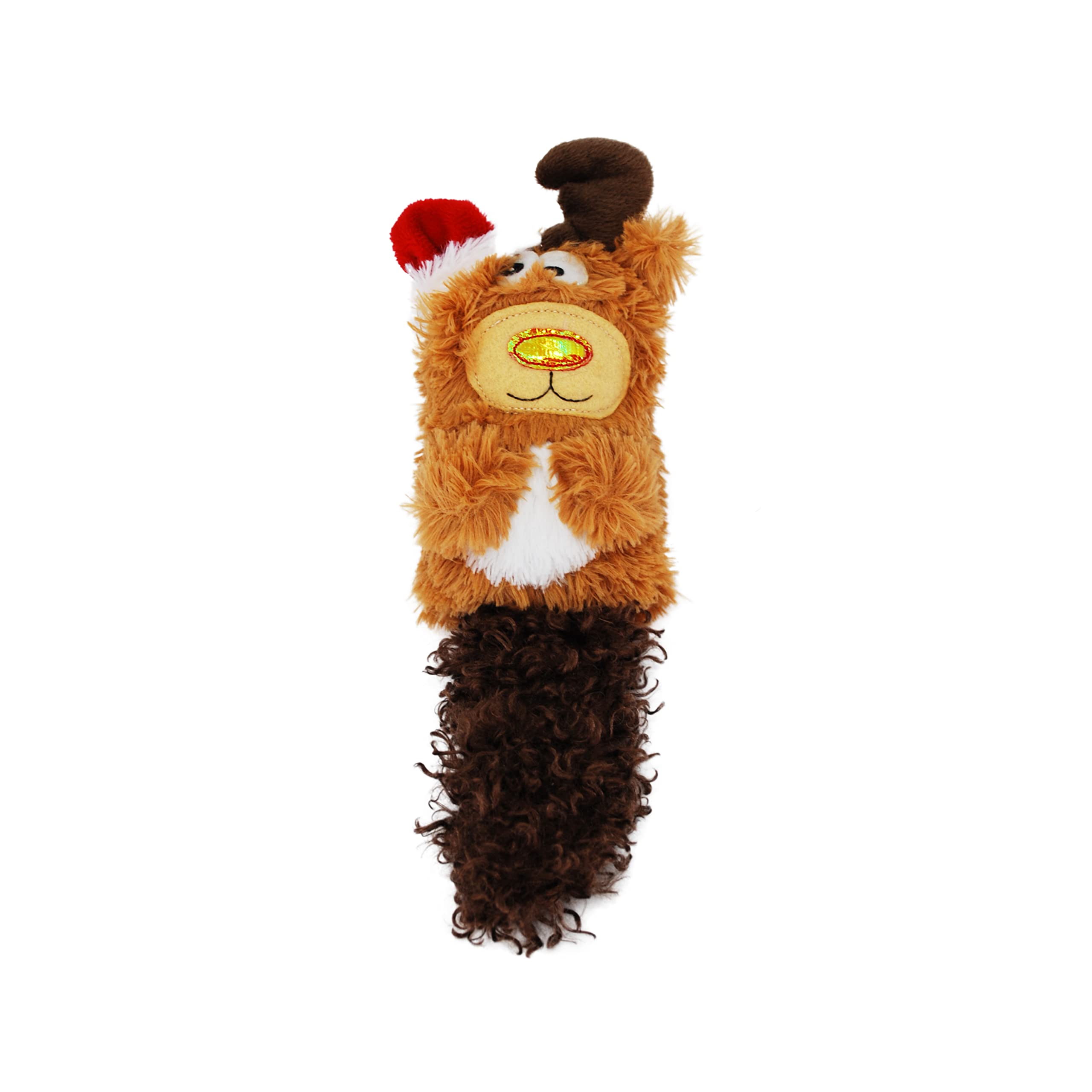 Kong Holiday Kickeroo Cat Toy - Reindeer Or Snowman, Catnip-Filled, Christmas Plush Toy