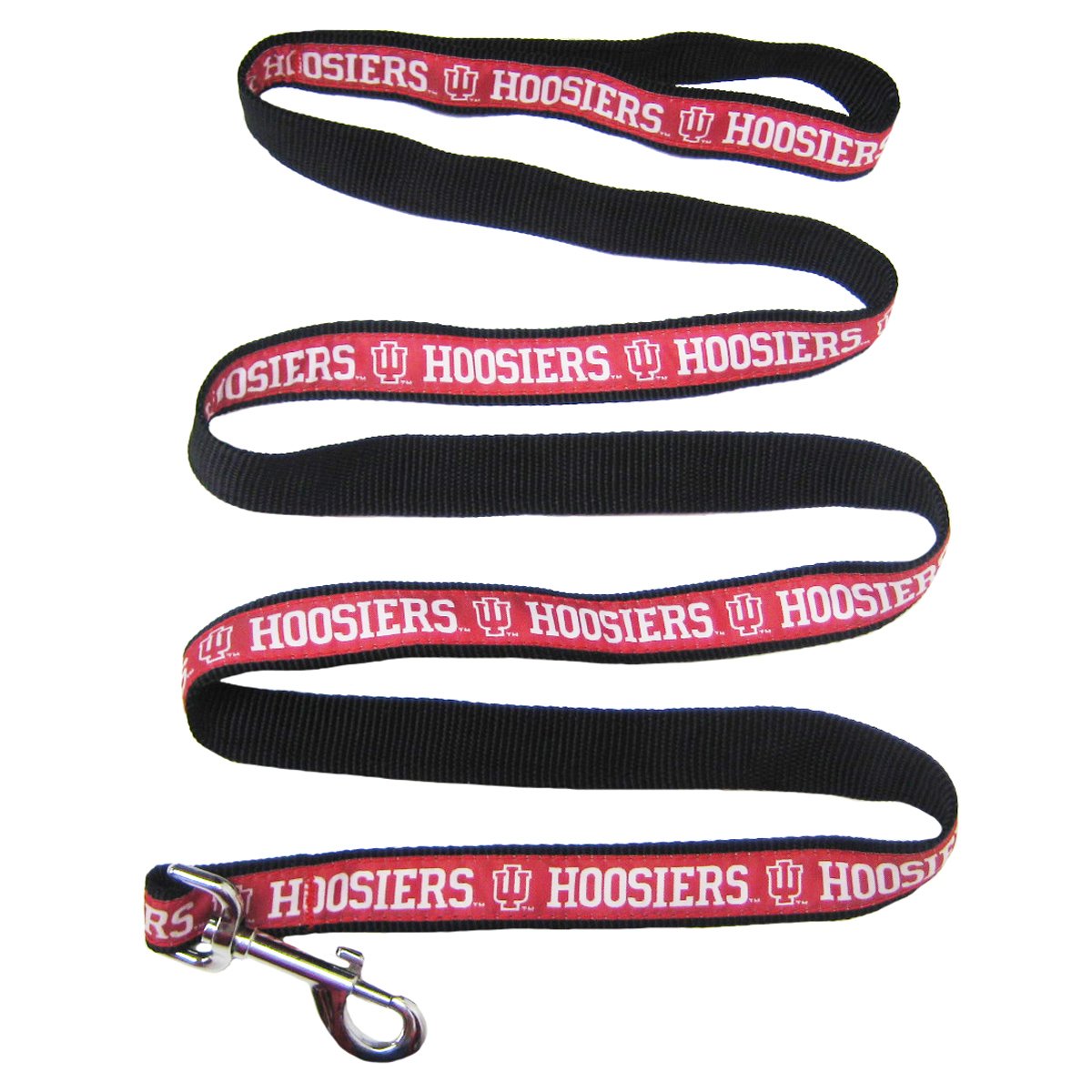Ncaa Pet Leash, Small, Indiana Hoosiers, Dog Leash, Shiny & Colorful Leash For Dogs & Cats Licensed By The Ncaa