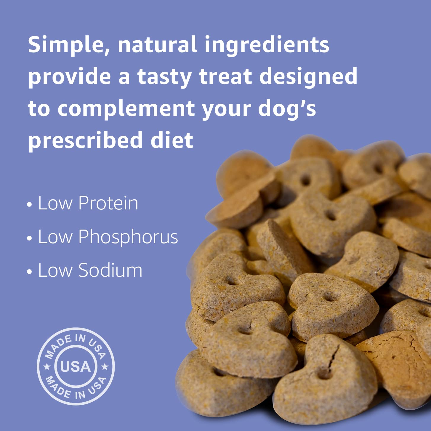 Matties Treats: 1 Pound Box; Low Protein, Low Phosphorus, Low Sodium Dog Treats