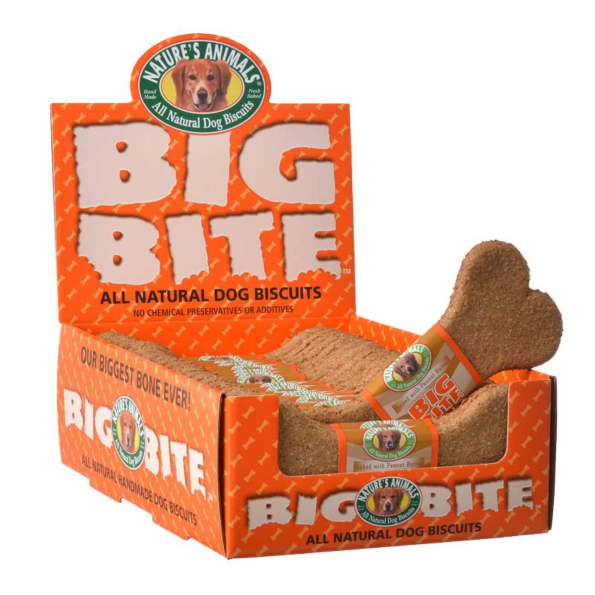 Nature'S Animals Big Bite, All Natural Dog Treats, 24 Count