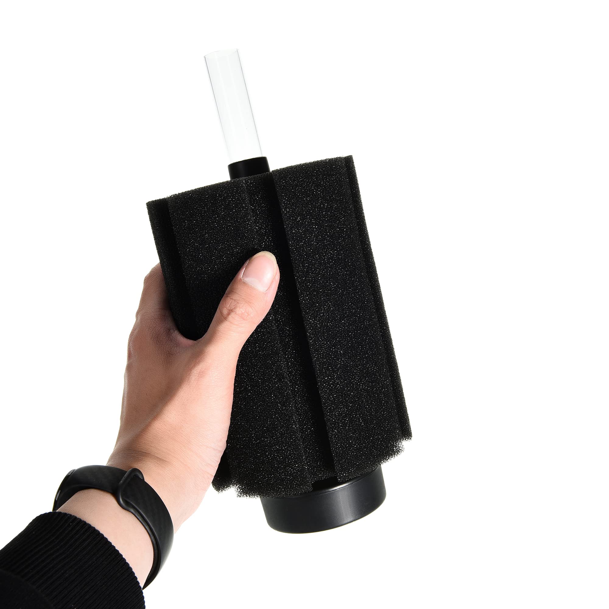 Alegi Aquarium Large Sponge Filter 100 Gallon, 80 Gallon Sponge Filter With Air Stone For Large Fish Tank (1 Pcs)