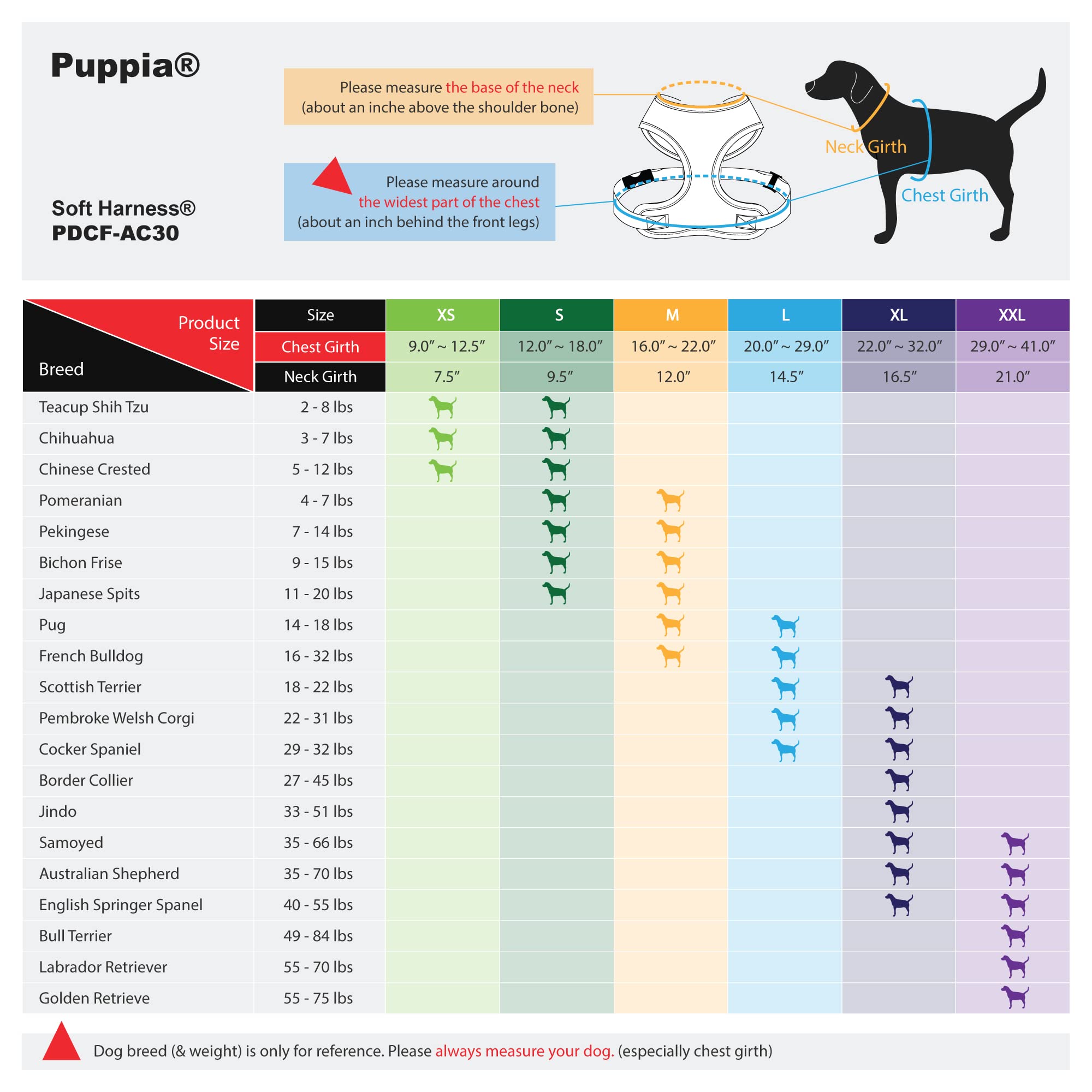 Puppia Soft Dog Harness No Choke Over-The-Head Triple Layered Breathable Mesh Adjustable Chest Belt and Quick-Release Buckle, Beige, Small -Like New