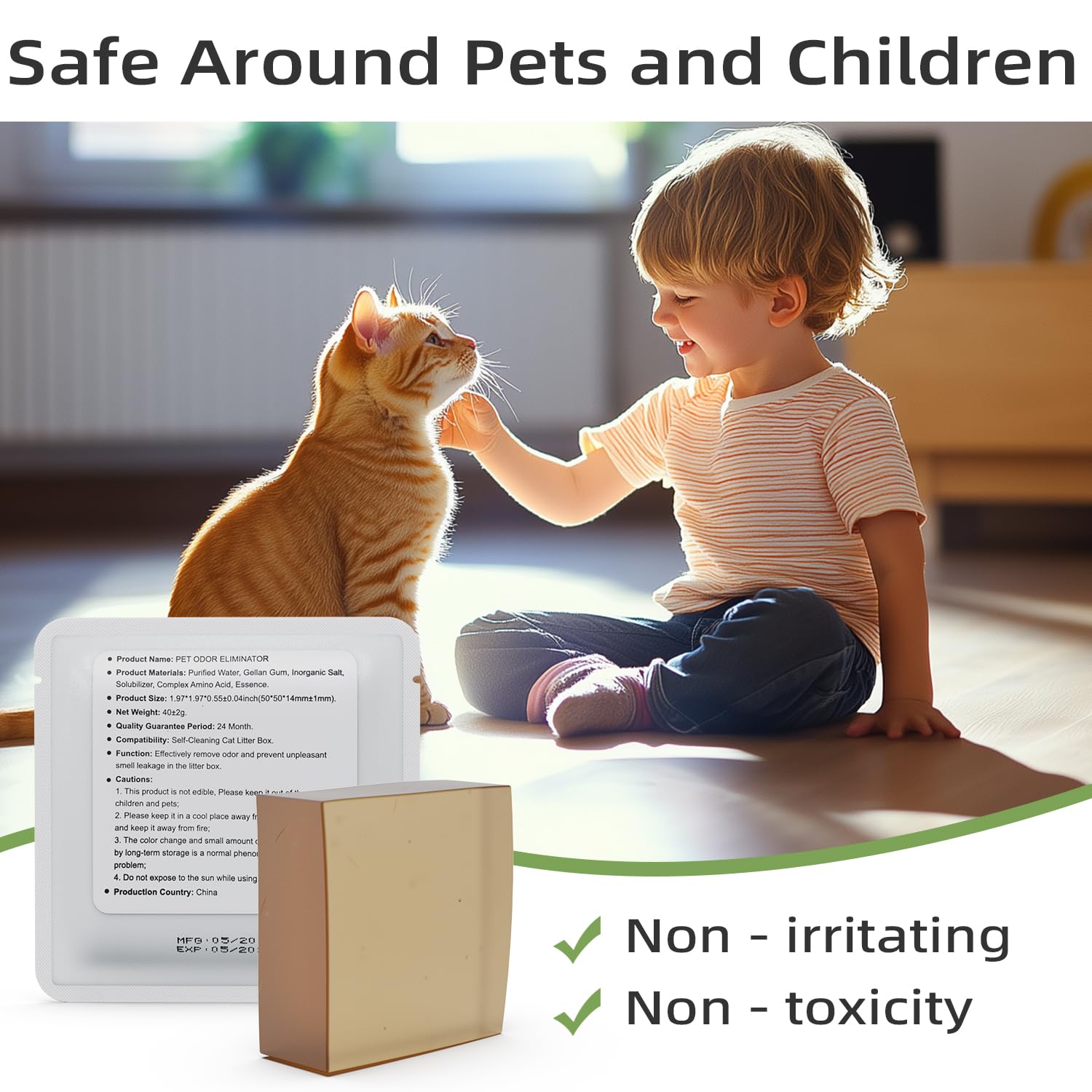 Waatoos Smelling Fresh With N50 Odor Eliminator Exclusive For Pura Max Automatic Self-Cleaning Cat Litter Box - Cat Toilet Odor