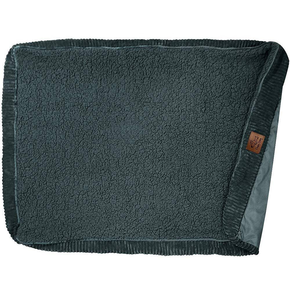 Floppy Dawg Xl Dog Bed Replacement Cover. Removable And Machine Washable Cover For Mattress And Rectangular Pillow Beds. 48L X 30W. Gray With Gray Top.