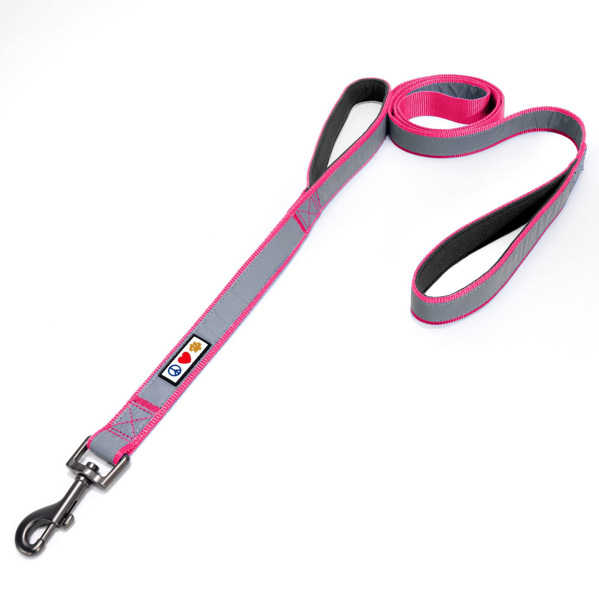 Pawtitas Double Handle Dog Leash Heavy Duty For Training No Pull Leashes Ideal For Medium And Large Dogs | Great For Walking, Ru