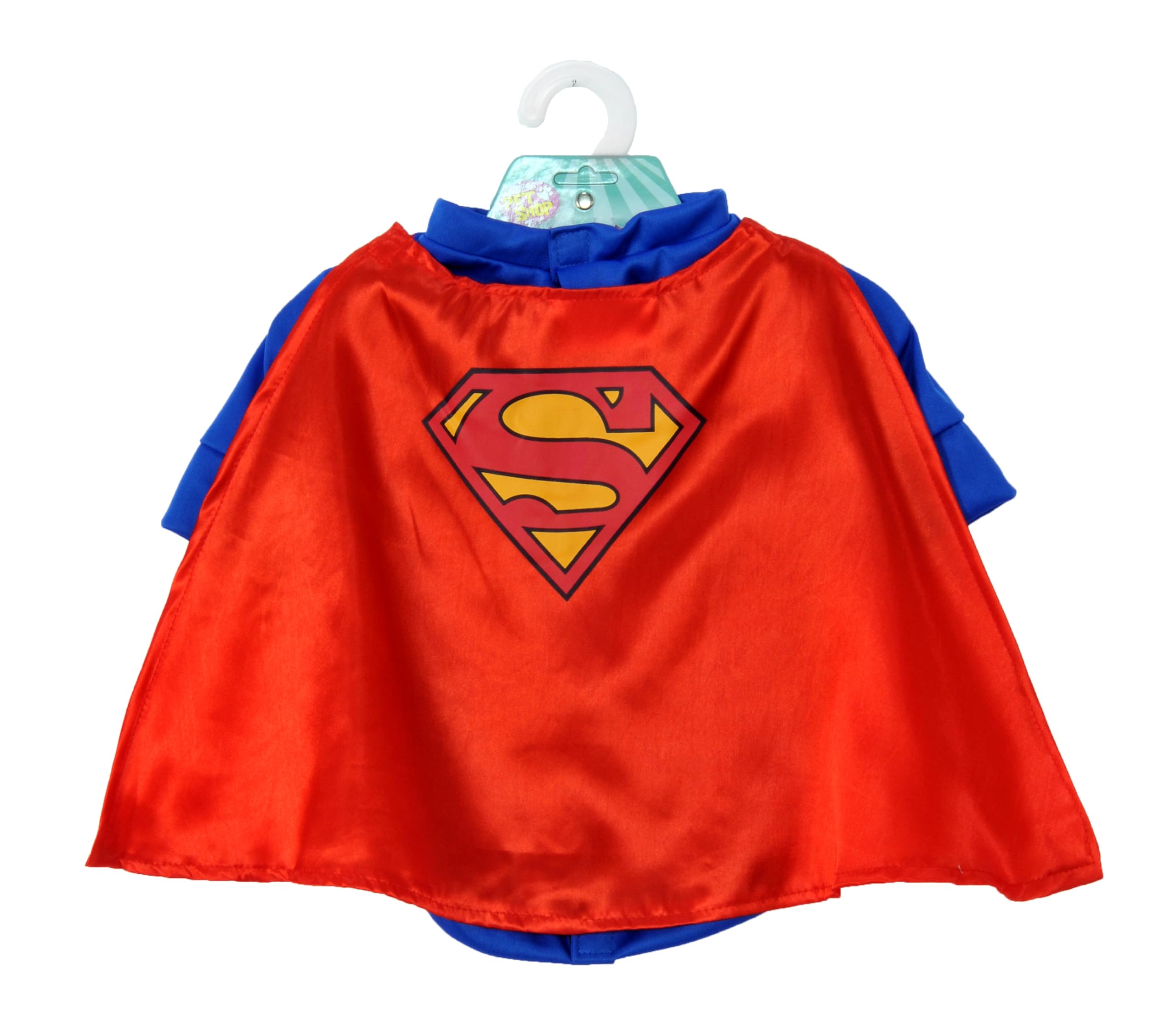 Rubies Superman Pet Costume, Large, Plastic Material, As Shown, Model 887871 L - Perfect for Themed Parties and Halloween