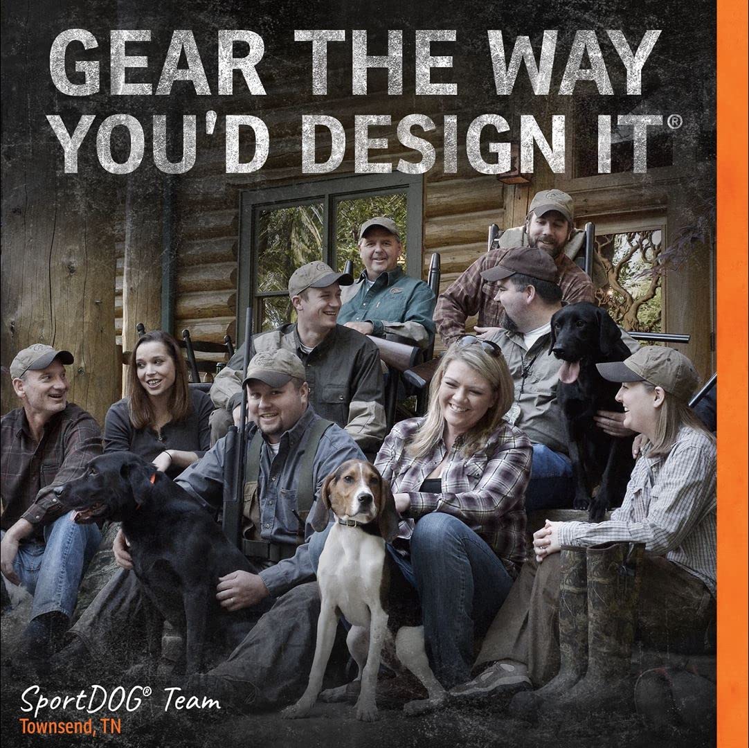 Sportdog Brand 1 Inch Collar Straps - Waterproof And Rustproof - Tightly Spaced Holes For Proper Fit - Black