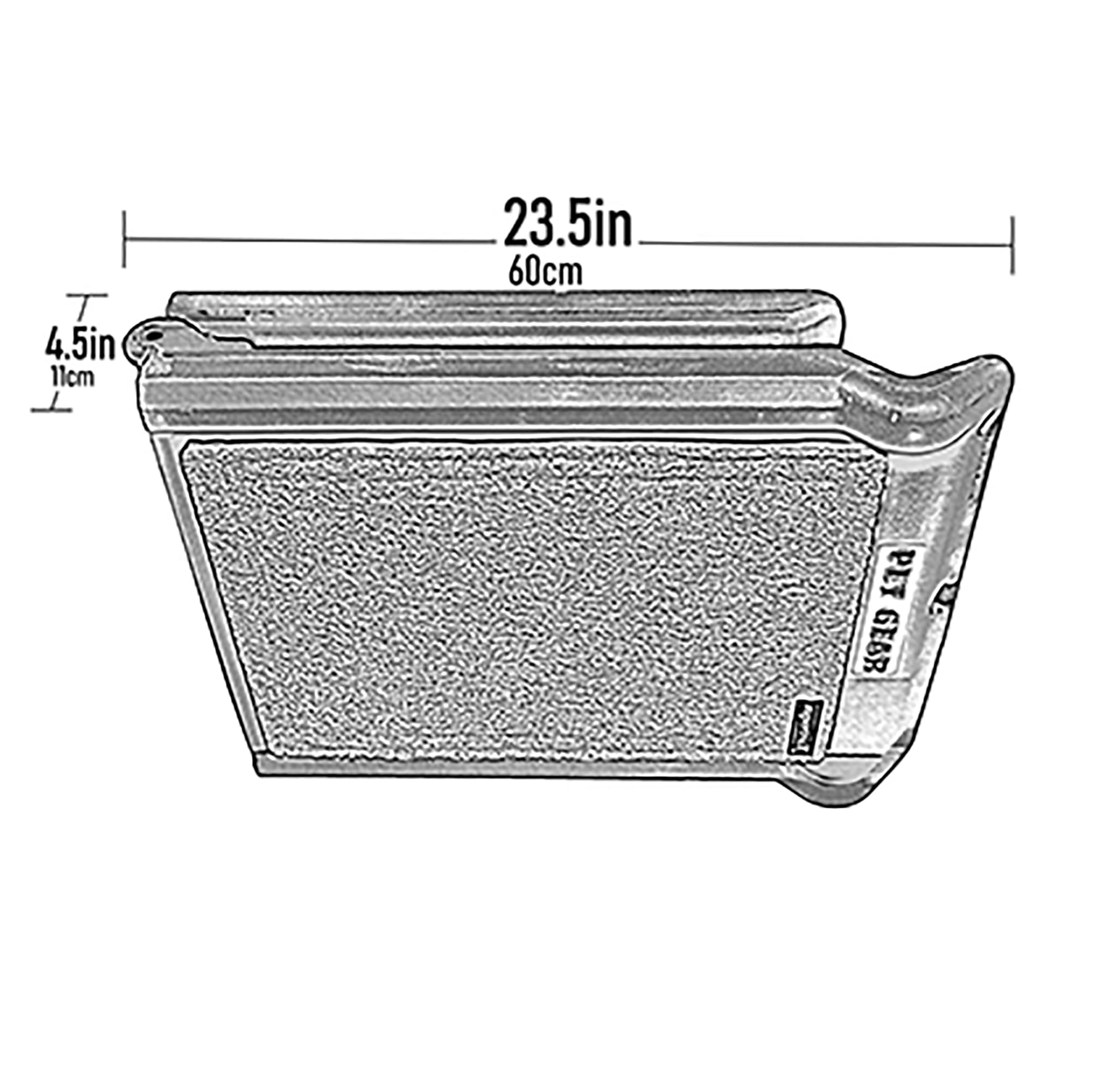 Pet Gear Supertrax Ramps For Dogs And Cats, Maximum Traction Surface, Portable/Easy-Fold (No Tools Required), Built In Handle For Travel, 5 Models, 42-71 Inches Long, Supports 150-200Lbs Black/Green