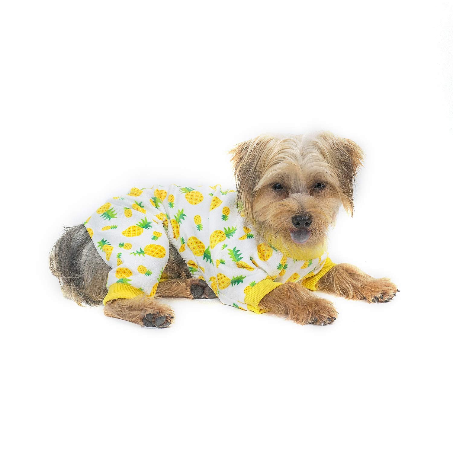 Cutebone Dog Christmas Pajamas Sweater Gifts For Small Dogs Clothes P136M