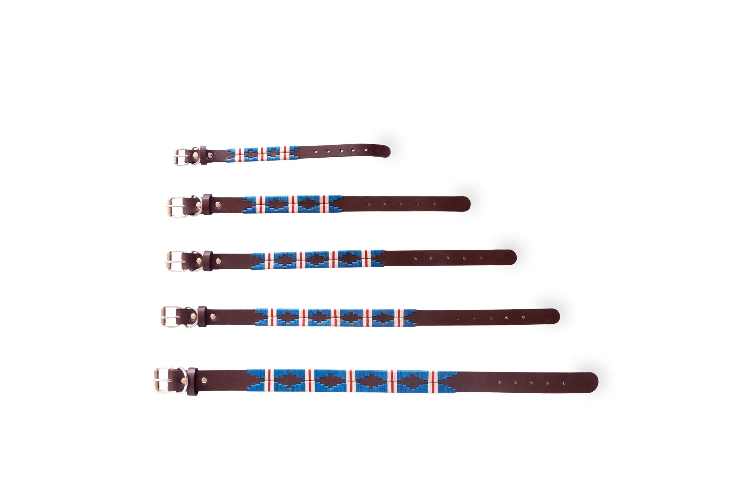 Gaucho Goods Big Dog Leather Collar - The Pacific (Xl)