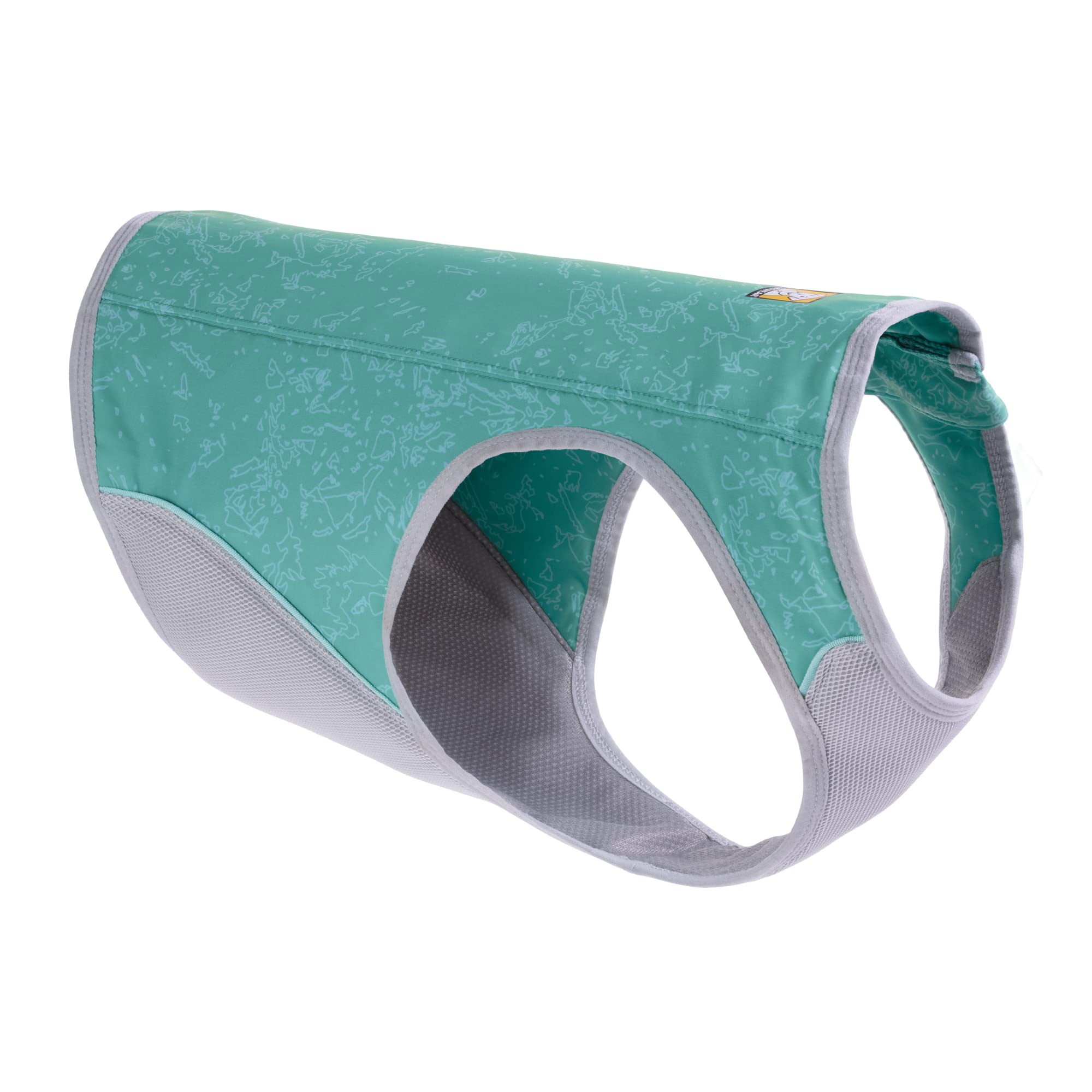 Ruffwear, Swamp Cooler Zip Dog Vest, Evaporative Cooling for Hot Weather, Blue Mist, X-Small