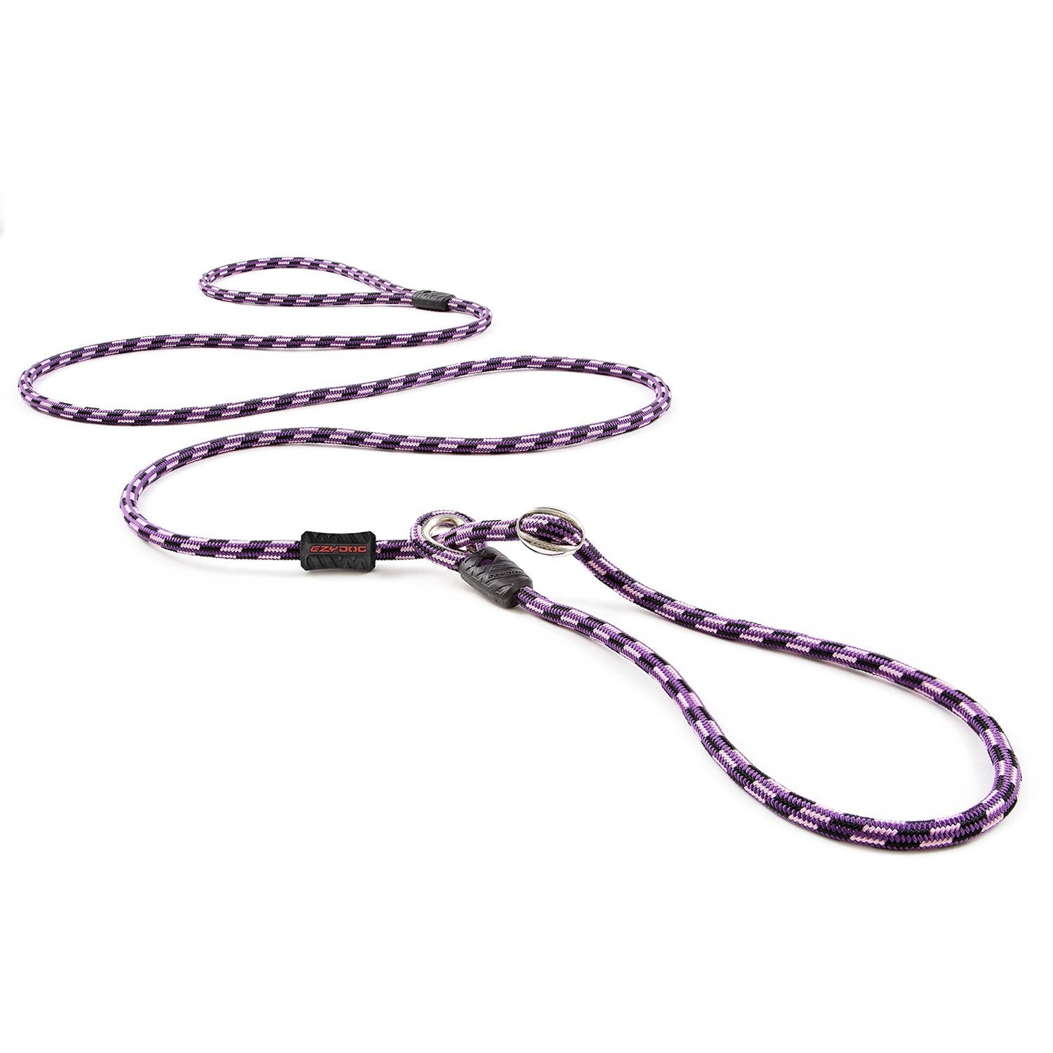 EzyDog Luca Slip Lead Dual Function Heavy Duty Rope Leash for Dogs That Pull Slip Leash & Gentle Lead Head Halter, Small (5.5ft 