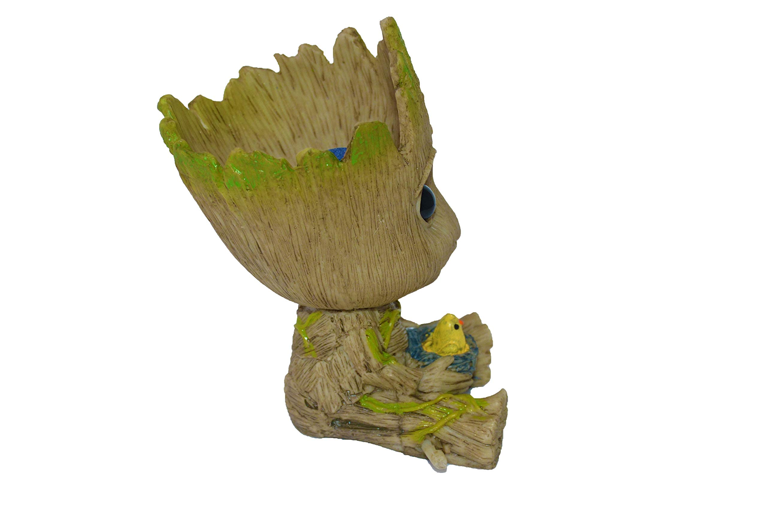 Teemo Aquarium Groot Air Bubbler Decorations, Air Bubbler Decorations For Fish Tank.(Large Size 3.75'X5.7'X3.5')