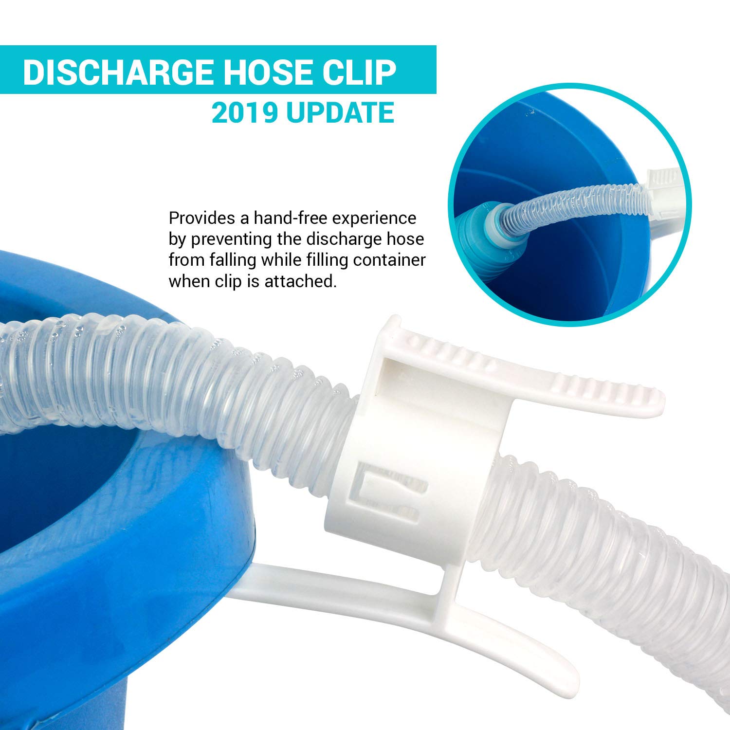 TERA PUMP 2 Pack Fish Tank Gravel Cleaner Siphon - Manual Water Pump for 10-20 Gallon Aquariums - BPA-Free Water Change Siphon H