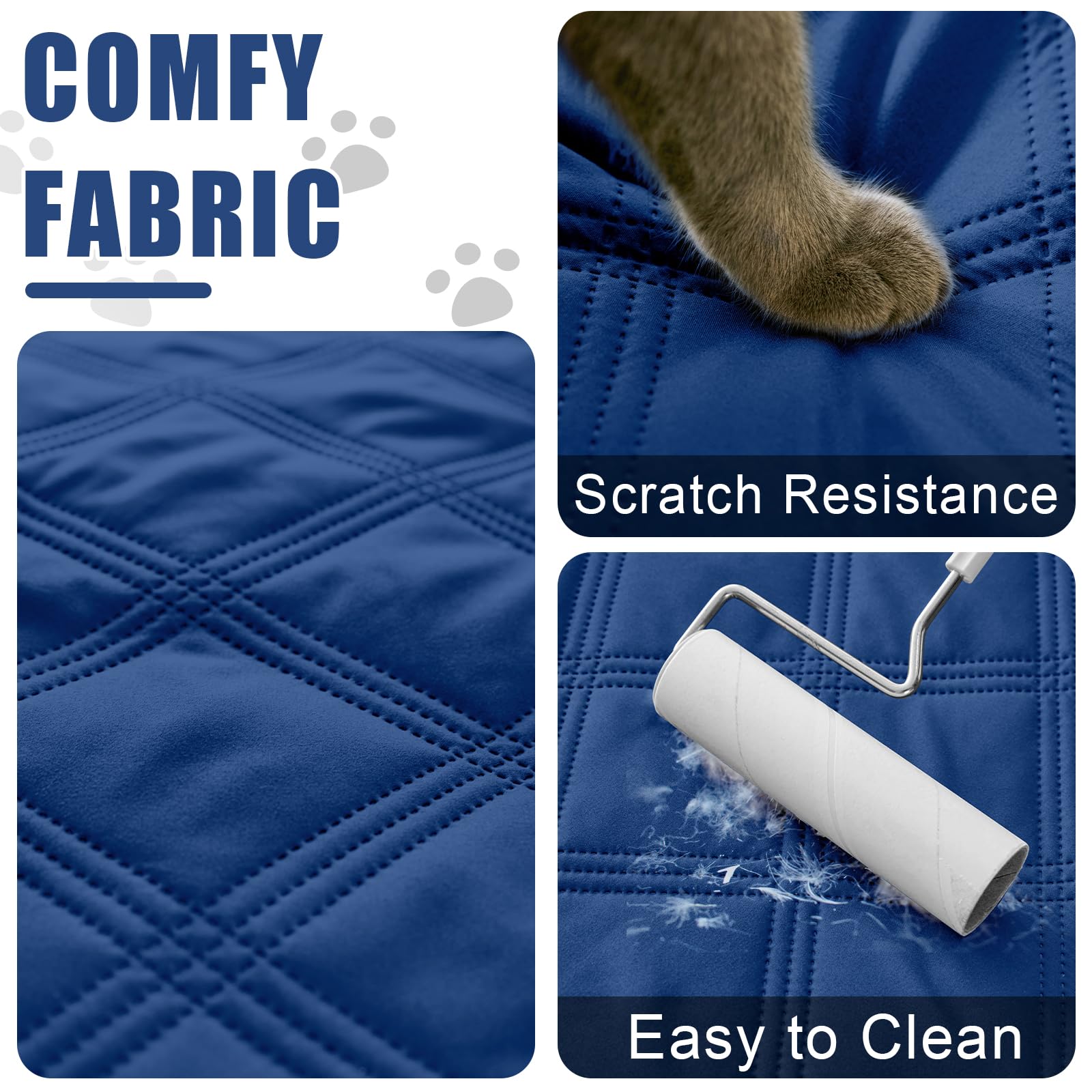 Smiry Waterproof Dog Bed Cover Blanket 40X50, Soft Reversible Pet Blanket, Washable Leakproof Cats Dogs Couch Cover For Sofa, Co