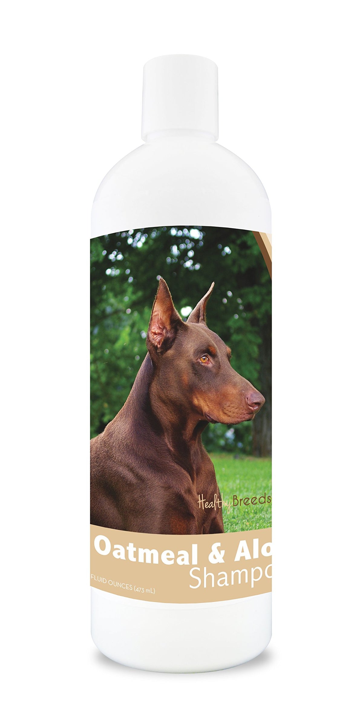 Healthy Breeds Doberman Pinscher Oatmeal Shampoo With Aloe 16 Oz