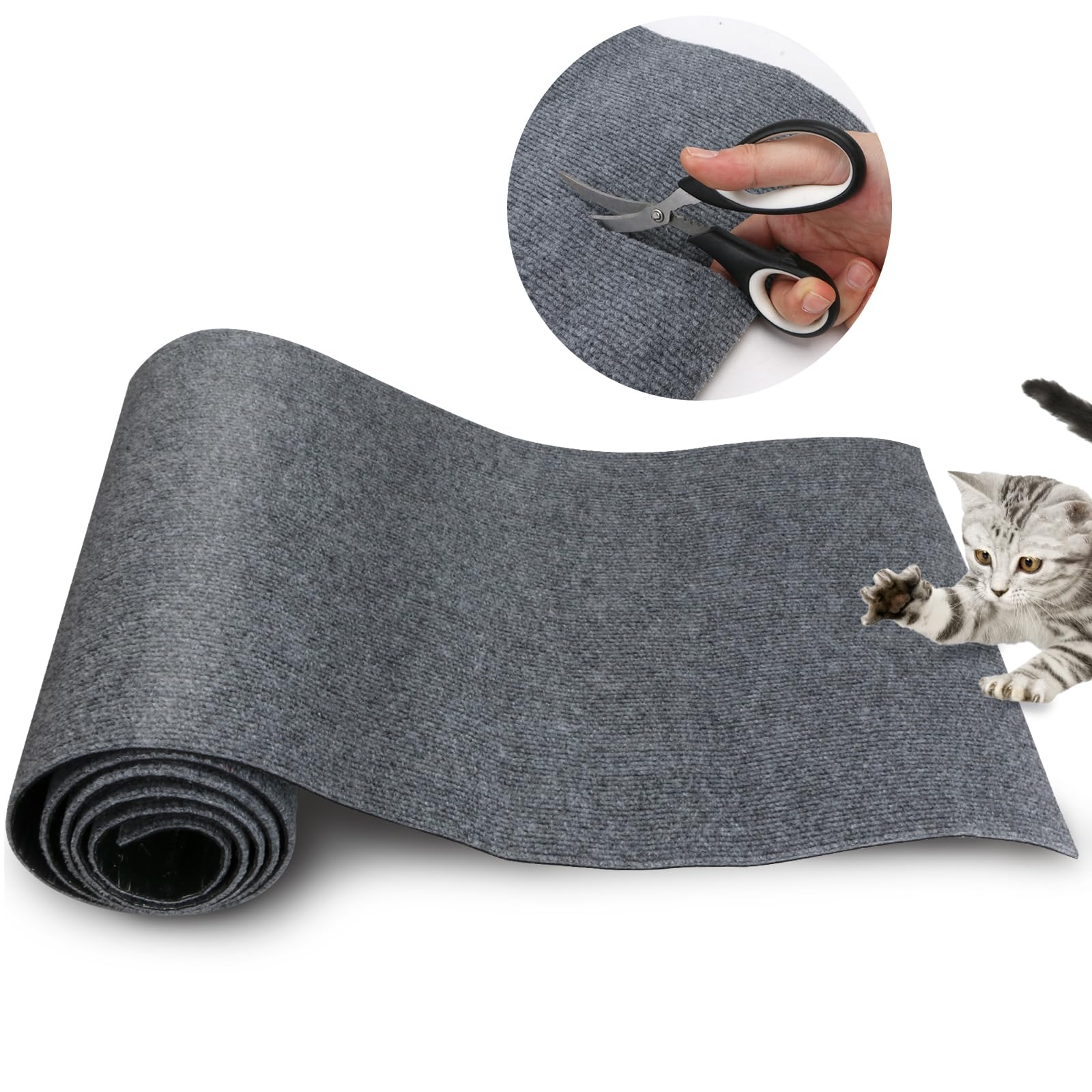 Xuyedoglsh Cat Scratch Mat 78.7X15.8,Replacement Cat Scratching Post Or Scratch Pad,Diy Cat Tree Shelf,Decoration Cat Tower,