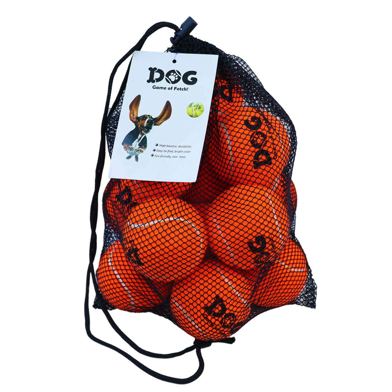 Ama Sport Dog Pet Tennis Balls Toys Orange Colour For Puppy Balls Small Medium Dogs,Designed For Dog Floating,Water-Hunting,Fetch,Fun Playing,Daily Exercise,Mid-Air Catching …