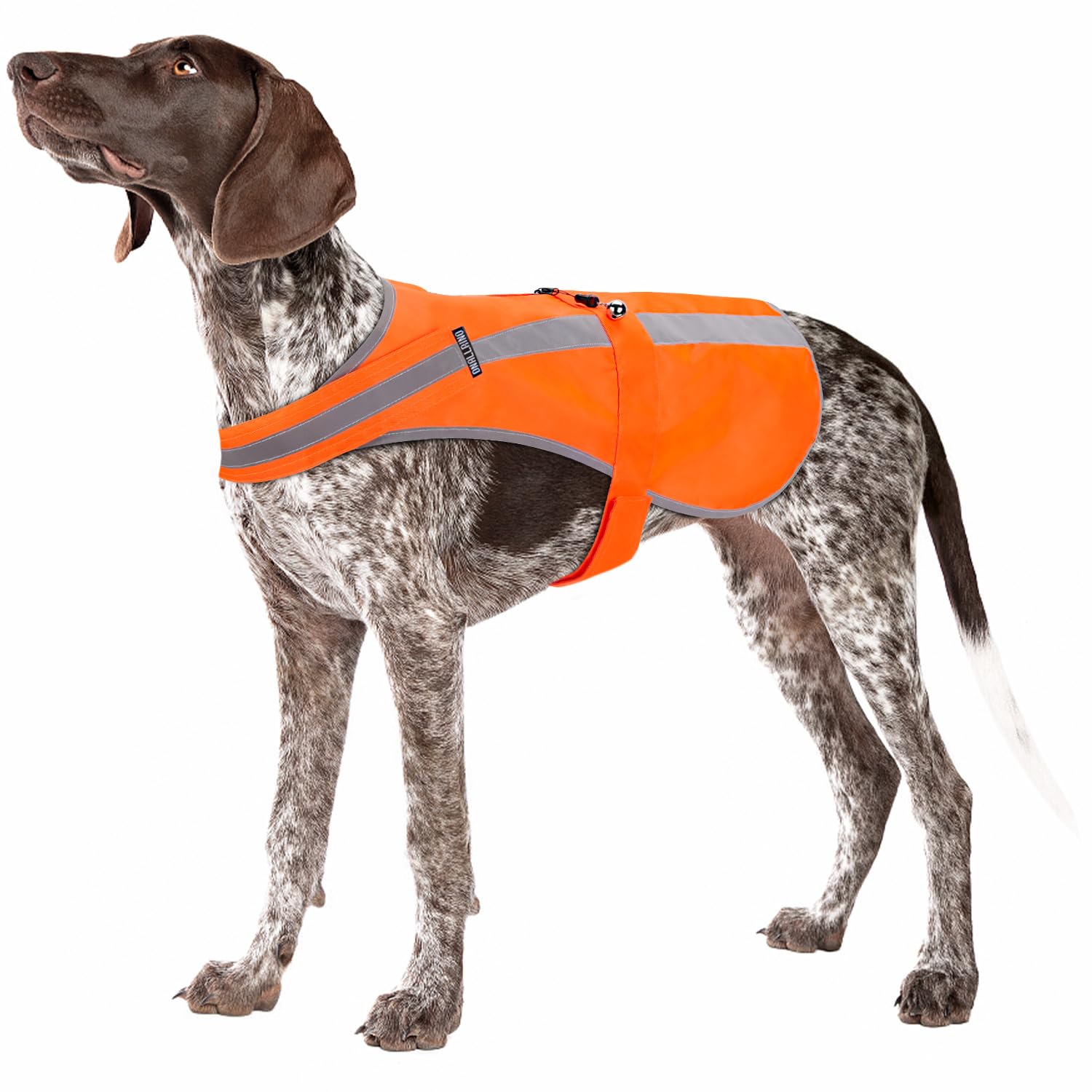 Reflective Dog Vest For Small Medium Breeds, High Visibility Dog Safety Vest Harness With Removable Bell Keep Safe From Hunting,