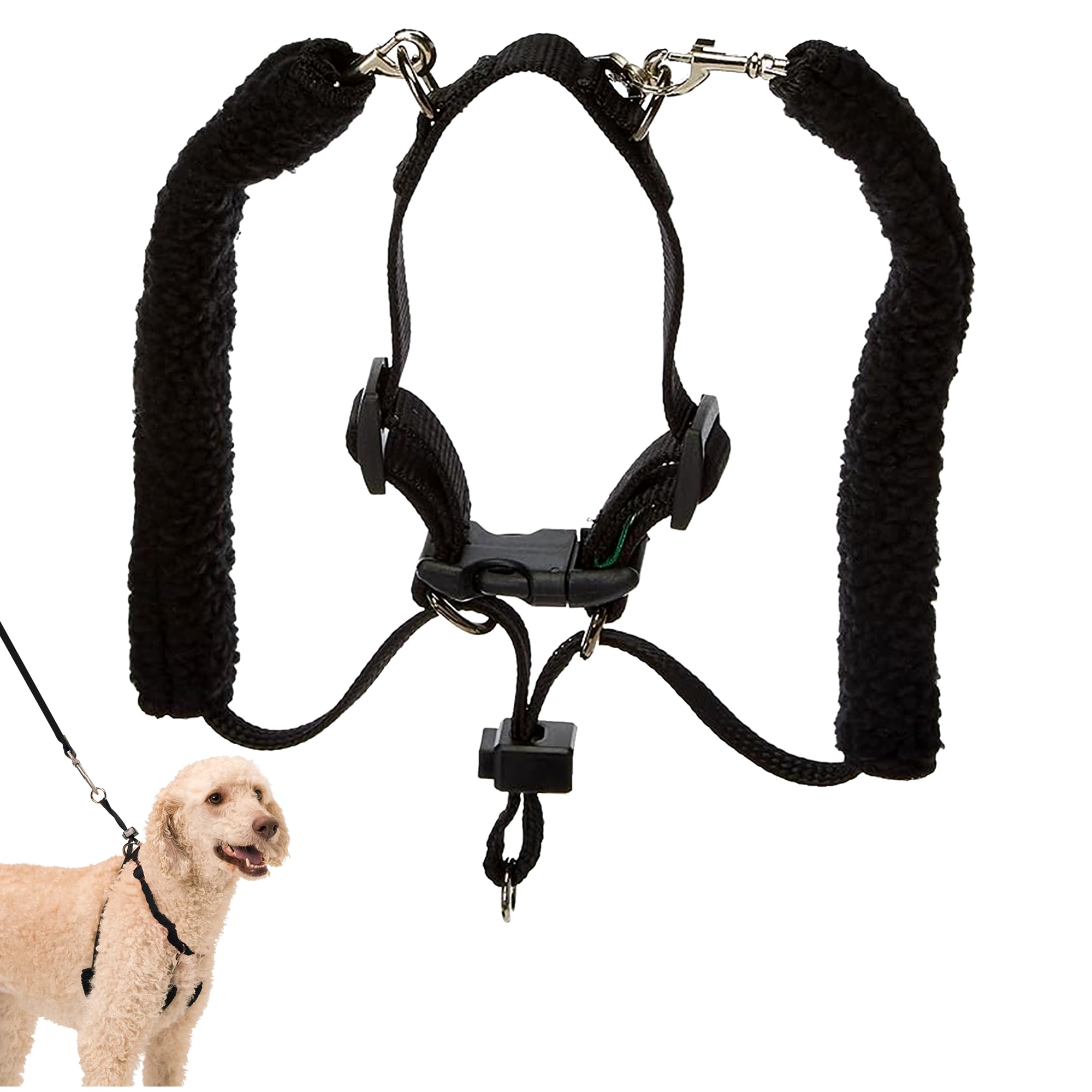 Sporn Yup! Pet Halter, Large, Black, (10058)