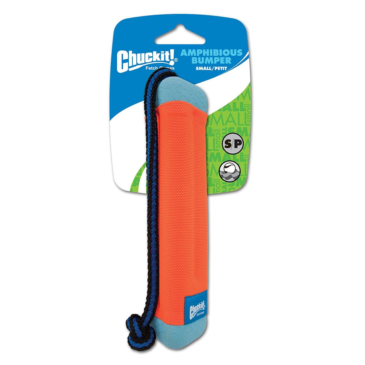 Chuckit Amphibious Bumper Toy Small - 6.75'' Long X 2.5'' Wide (4 Pack)
