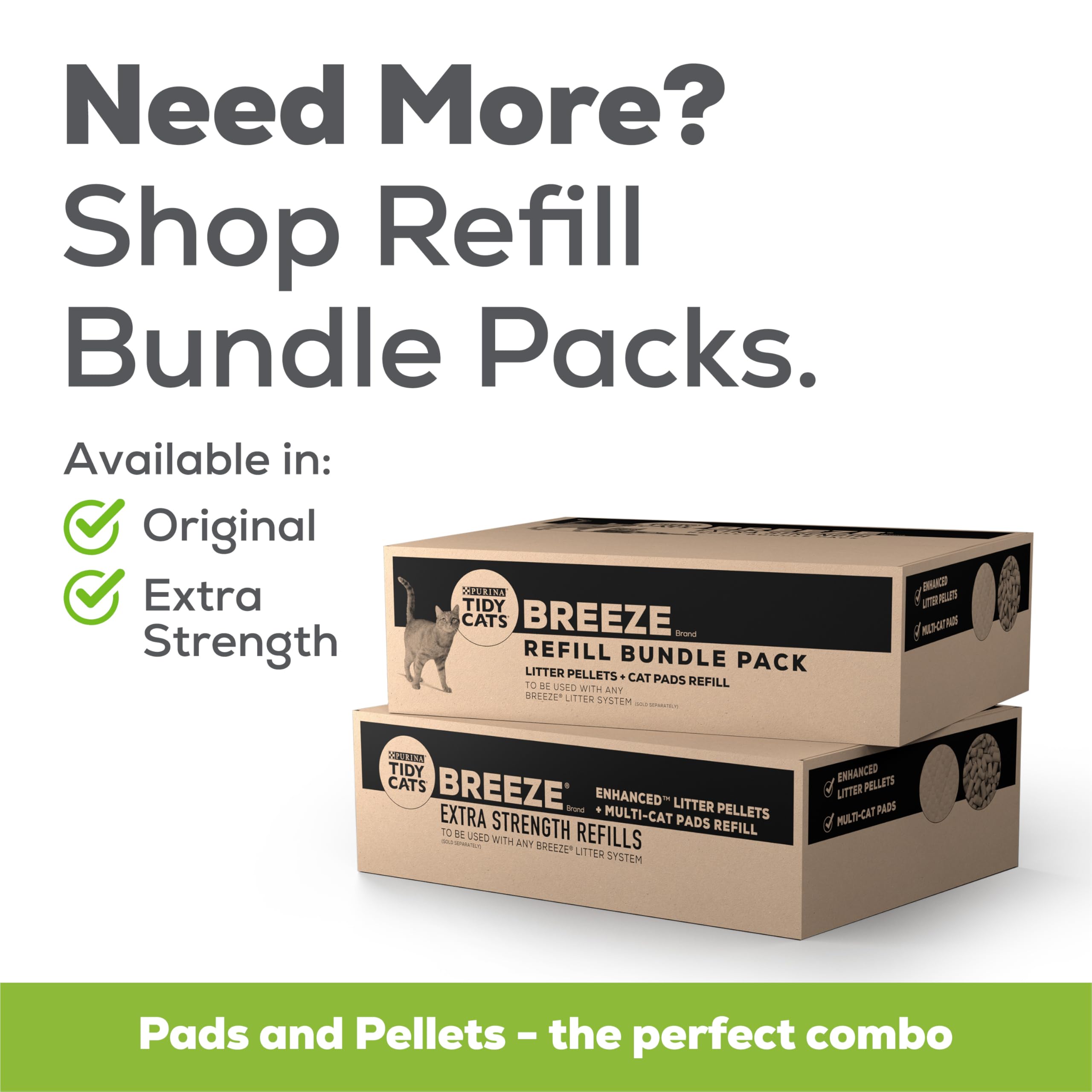 Tidy Cats Breeze Cat Breeze Litter Pellets, 3.5 Lb (Pack Of 4)