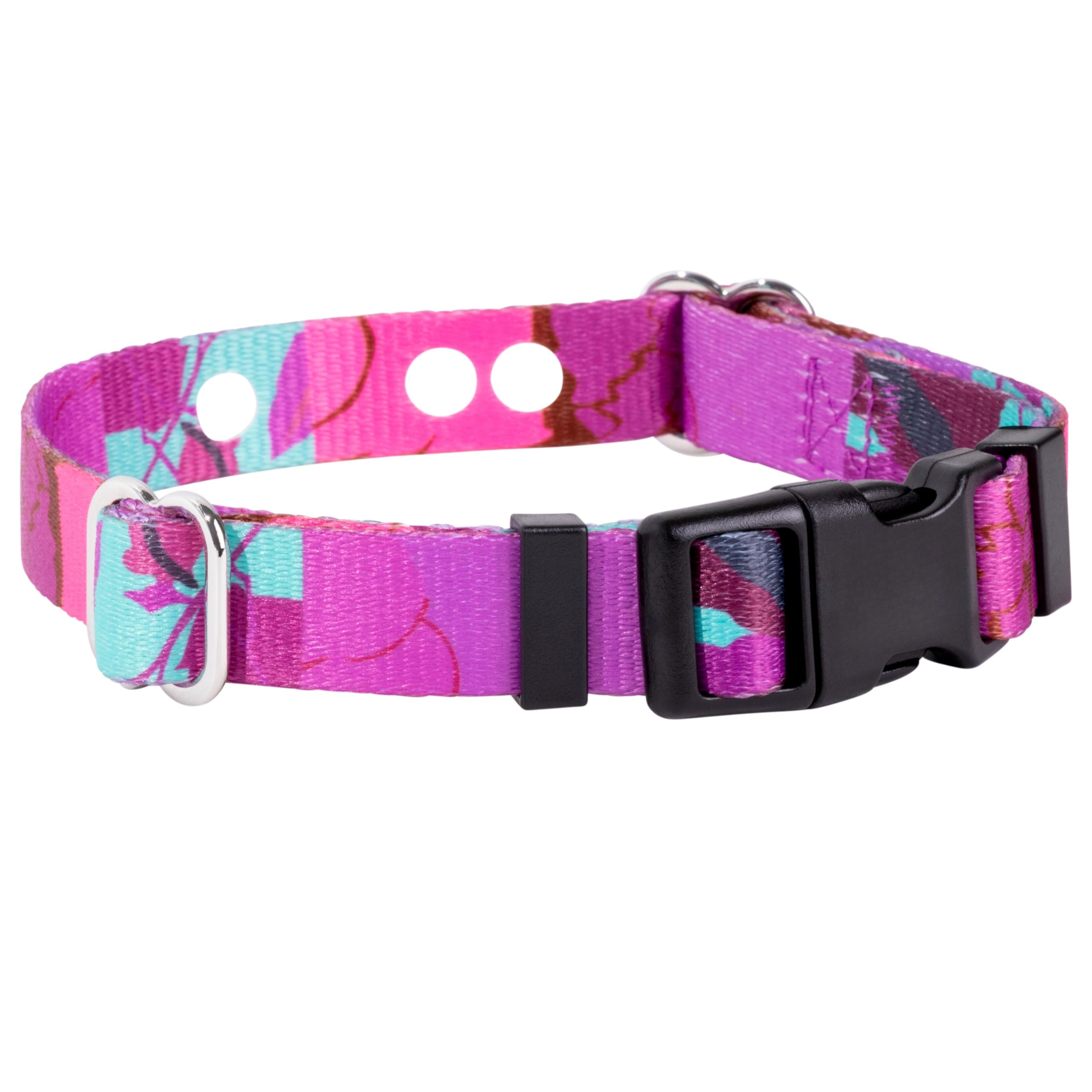 Replacement Strap For E-Collars - Compatible With Petsafe, Invisible Fence, In Ground Fence Systems - Small Size, Bloom Design