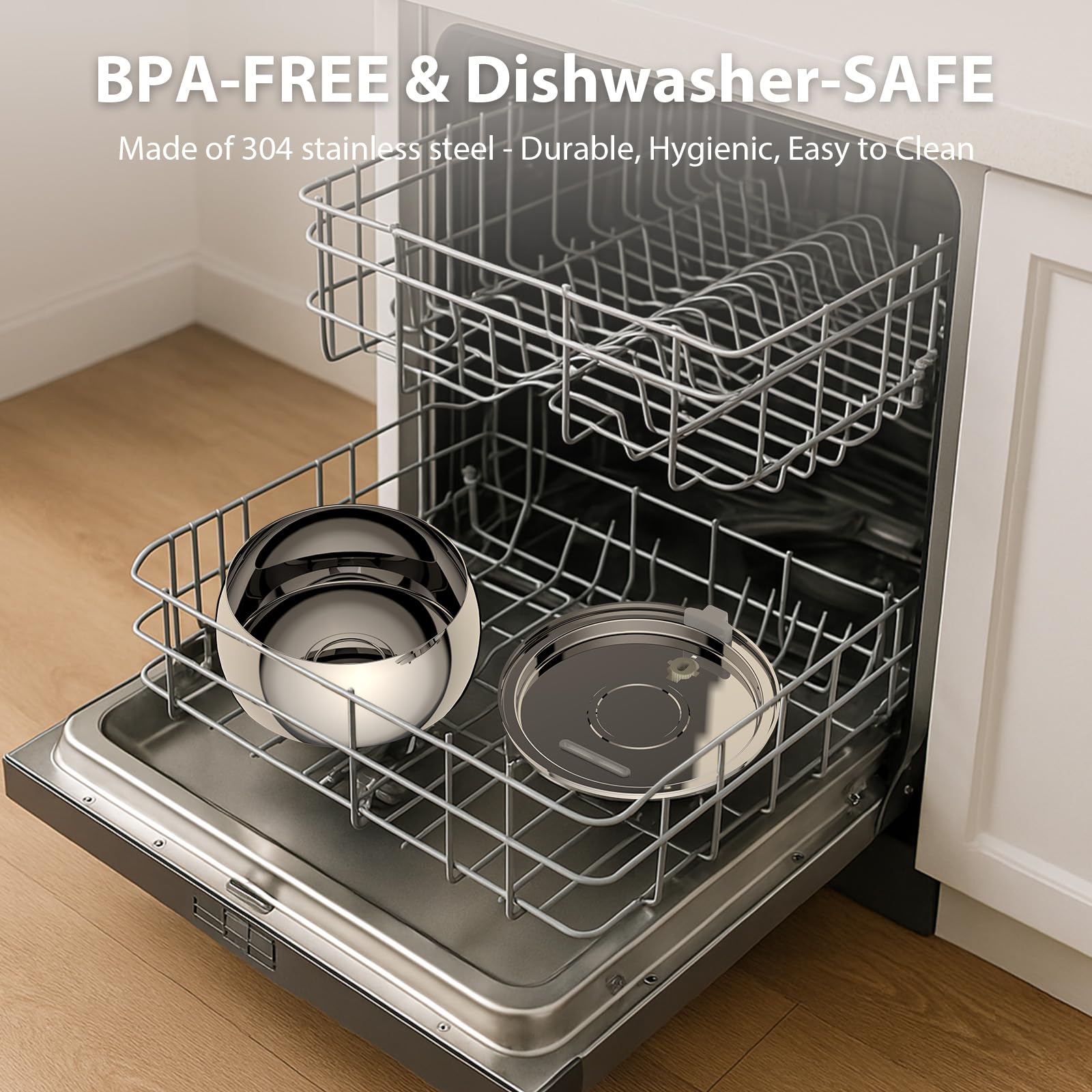 Stainless Steel Cat Water Fountain: 1.06 Gal Large Capacity Cat Fountain for Drinking - Ideal for Multiple Pets, Ultra Quiet Pum