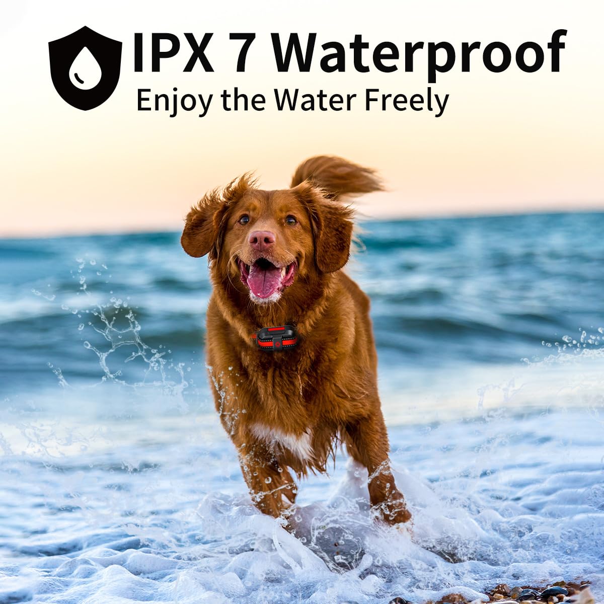 Dogstop Dog Training Collar With Rechargeable Remote Control 3 Training Modes Ipx7 Waterproof Electric Collar Range 3300Ft Bark