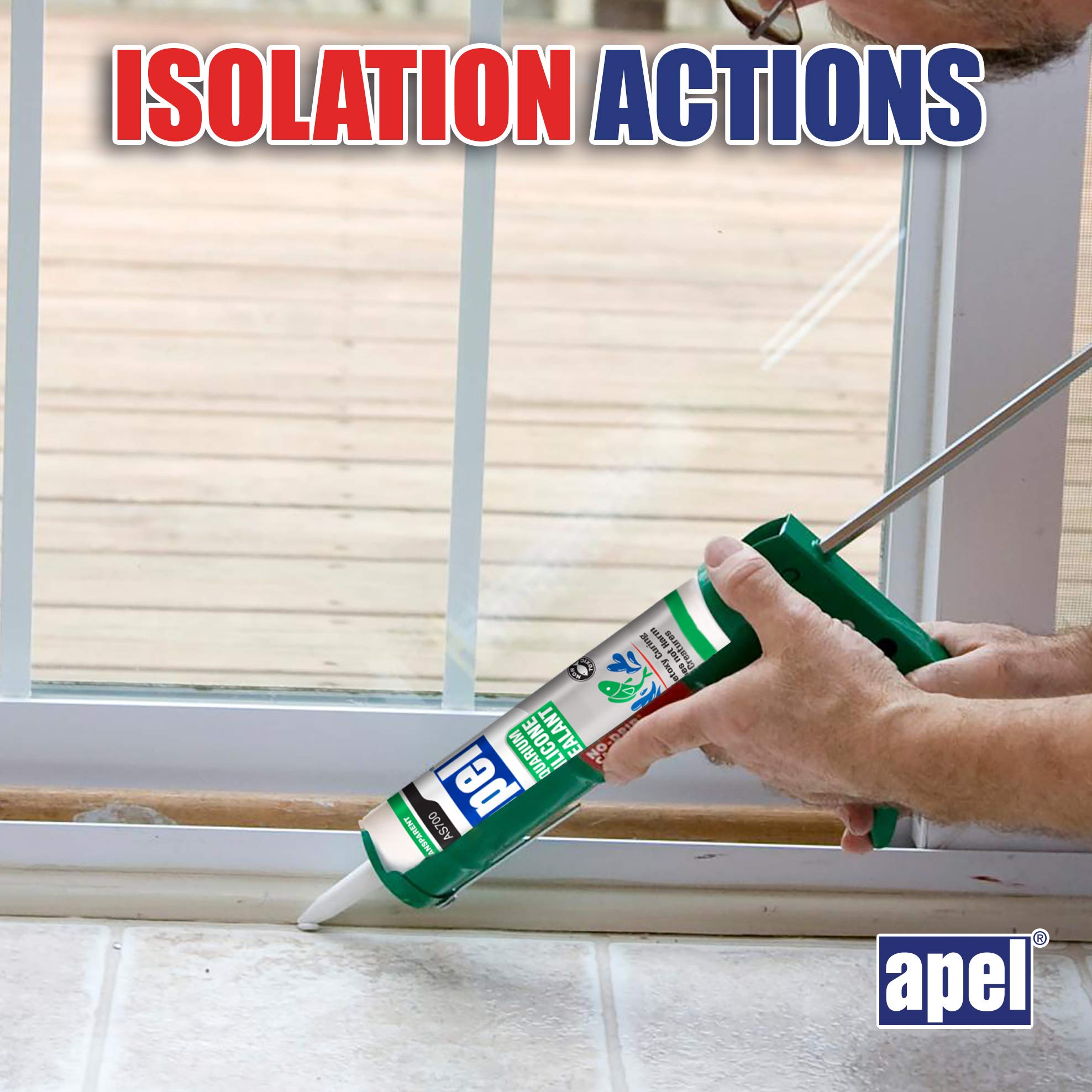 Aquarium Silicone Sealant (2 X 10.4 Fl Oz) Safe For Fish (2 Pack)