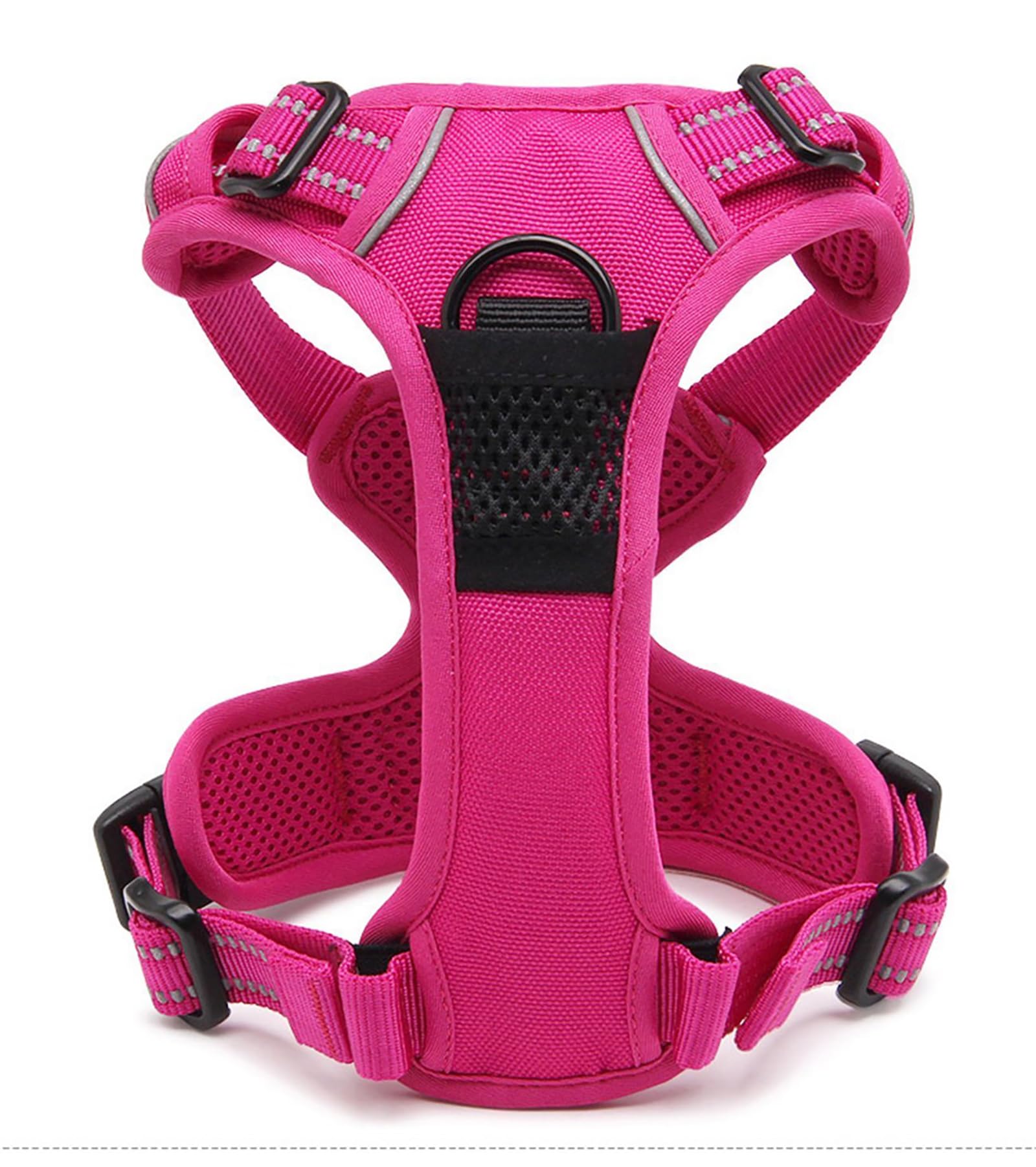 True Love Adjustable No-Pull Dog Harness Reflective Pup Vest Harnesses Comfortable Control Brilliant Colors Truelove Tlh5651(Fus