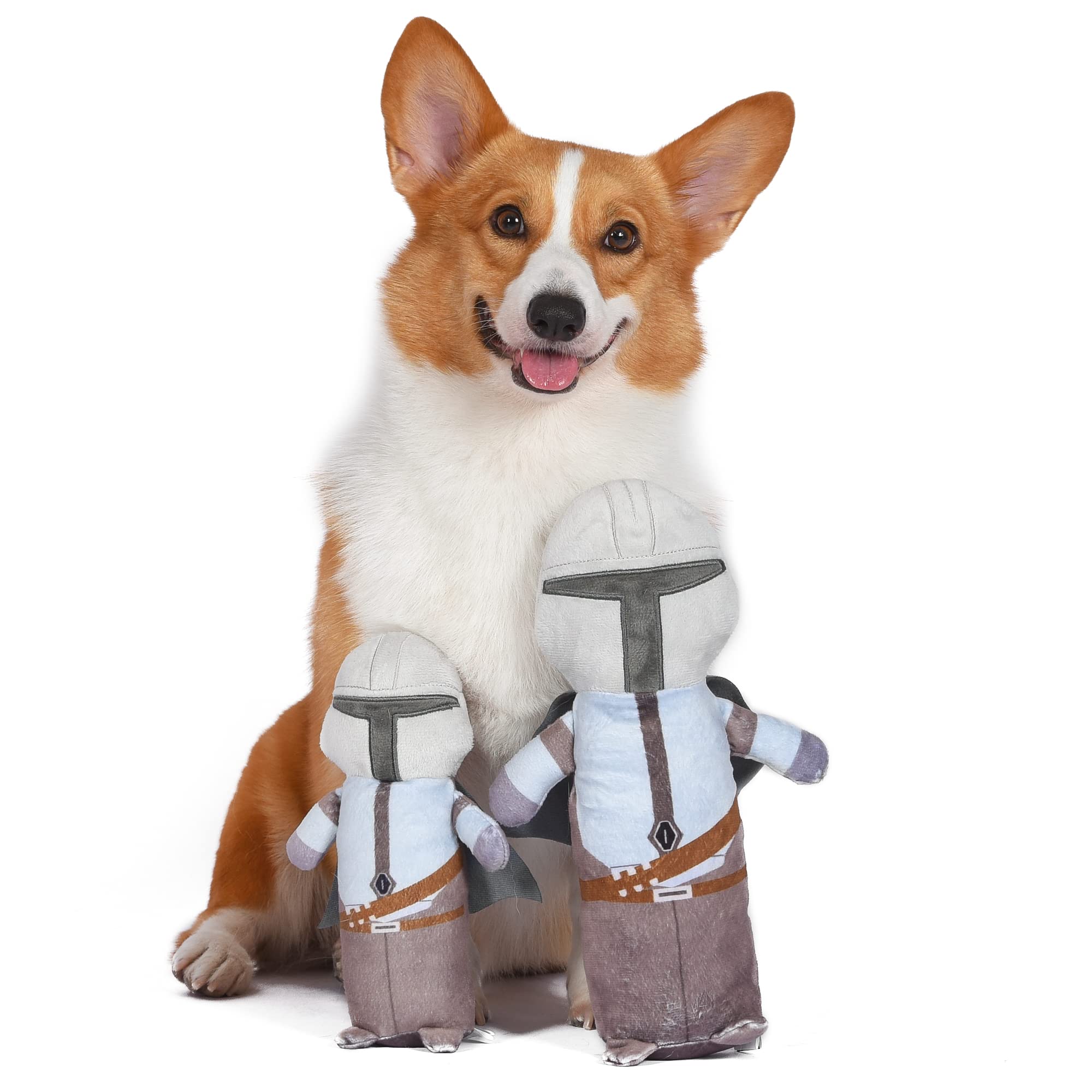 Star Wars For Pets The Mandalorian Plush Bobo Dog Toy With Squeaker, 12'' | The Mandalorian Toy For Dogs | Dog Toys, Squeaky Dog