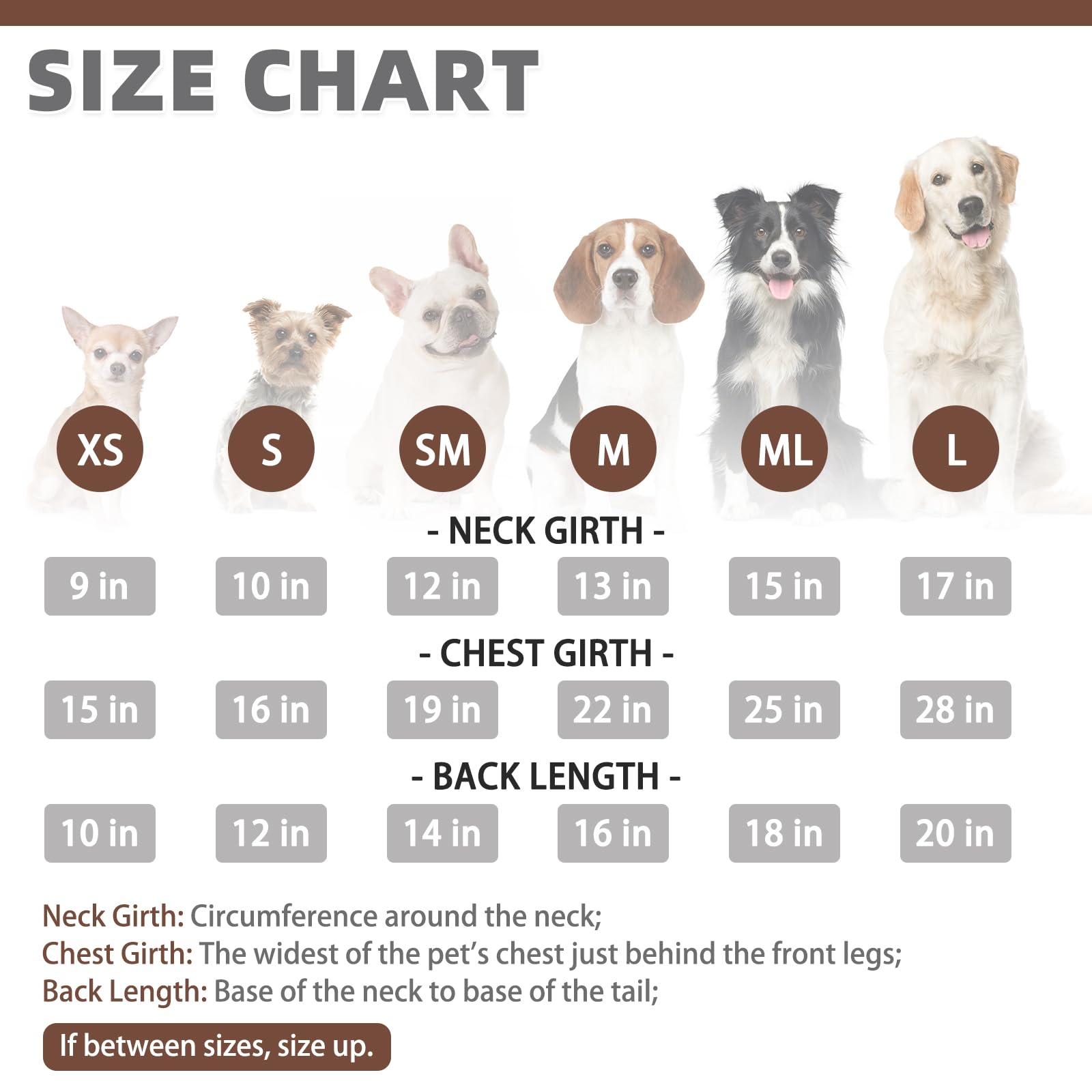 KOOLTAIL Dog Sweater Pet Knitted Clothes - Classic Plaid Pullover Turtleneck Thick Warm Fall Dog Sweaters with Leash Hole, Soft