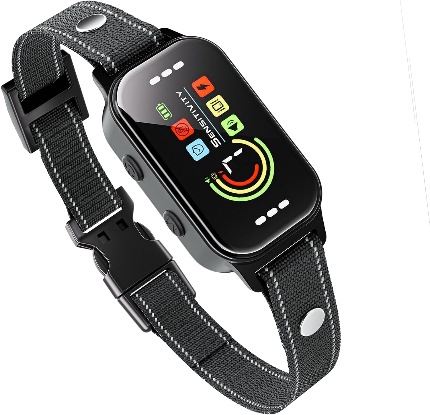 Bark Collar,Bark Collar For Large Medium Small Dogs 8-120Lbs,Rechargeable Anti Bark Training Collar With 7 Adjustable Sensitivit