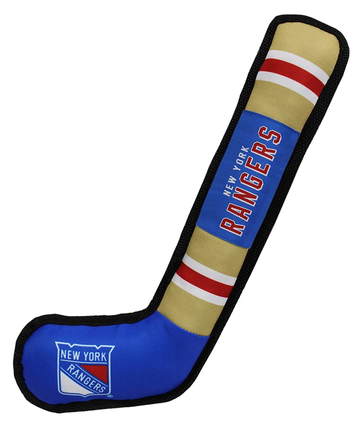 Pets First Nhl New York Rangers Stick Toy For Dogs & Cats. Play Hockey With Your Pet With This Licensed Dog Tough Toy Reward!, 1