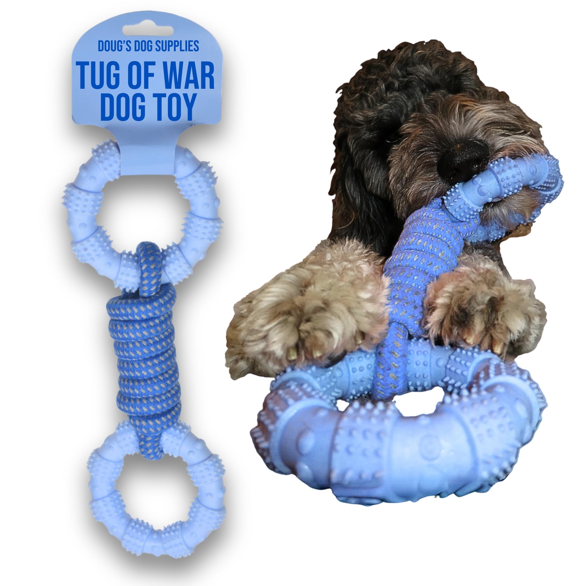 Doug'S Dog Supplies Ring Rope Toy, Tug Of War Dog Toy - Dog Rope Toy For Medium To Large Dogs | Large Dog Toys/Dog Toys For Larg