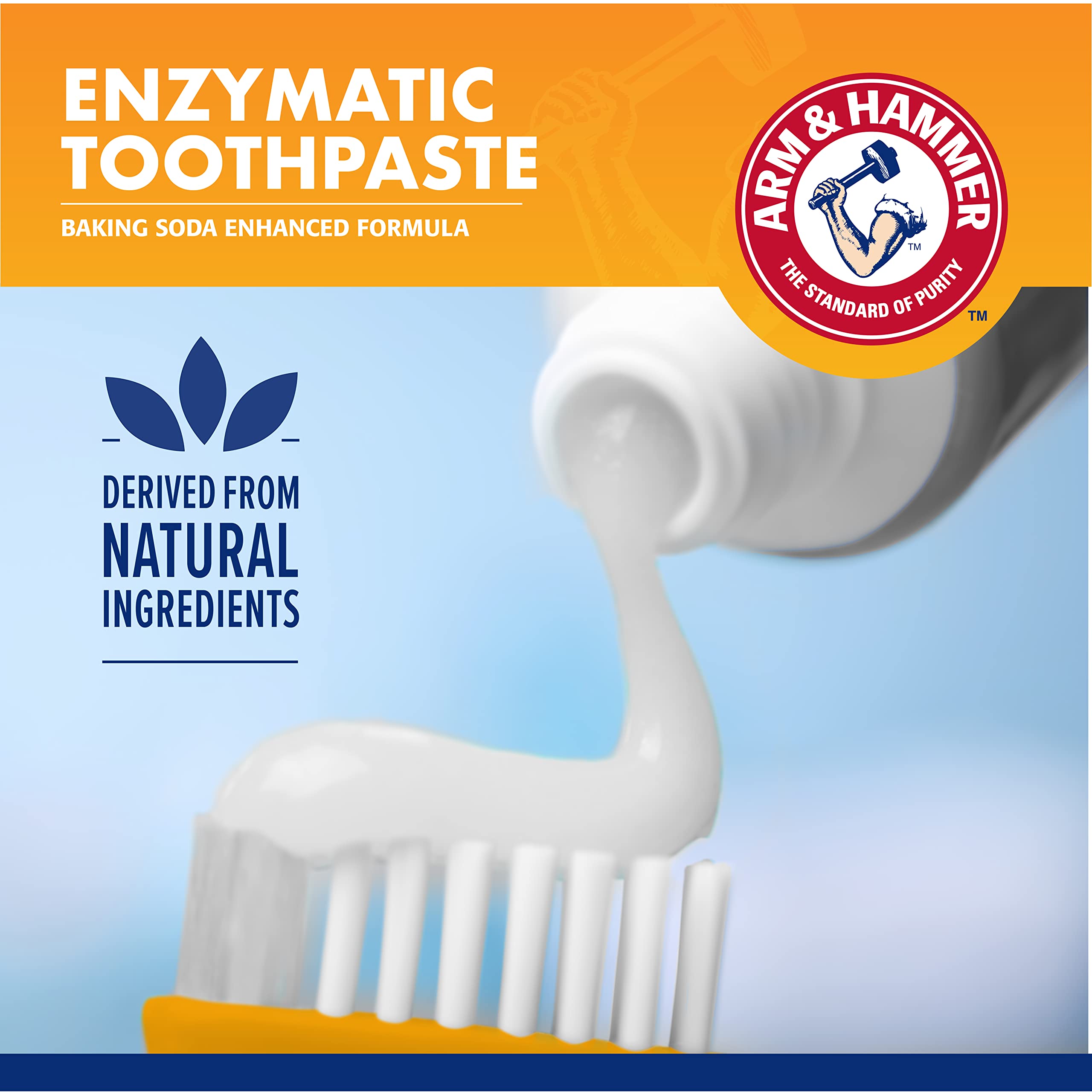 Arm & Hammer for Pets Dog Dental Care Fresh Breath Kit | Includes Arm & Hammer Baking Soda Dog Toothpaste and Dog Toothbrush | D