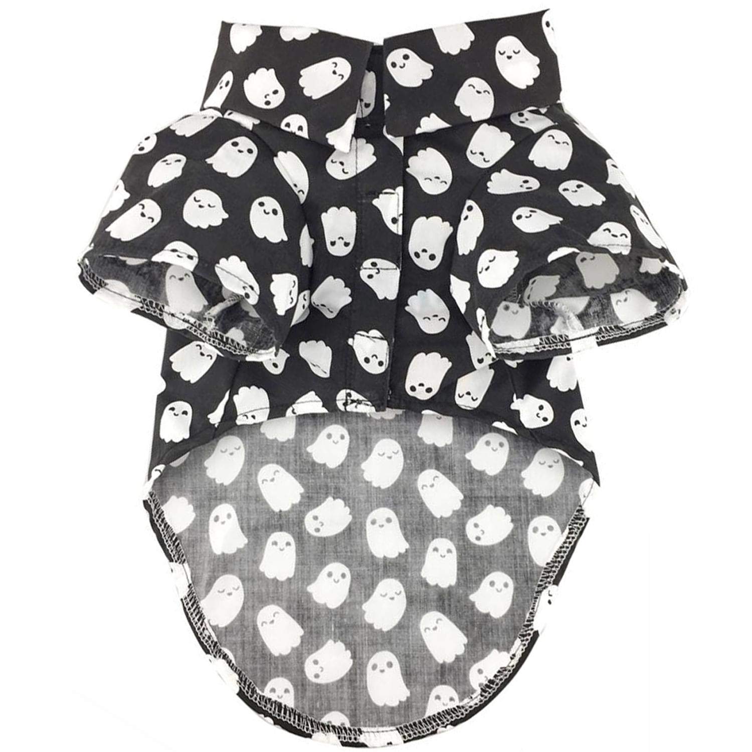 Doggie Design Holiday Camp Shirts - Halloween Ghosts (Small)