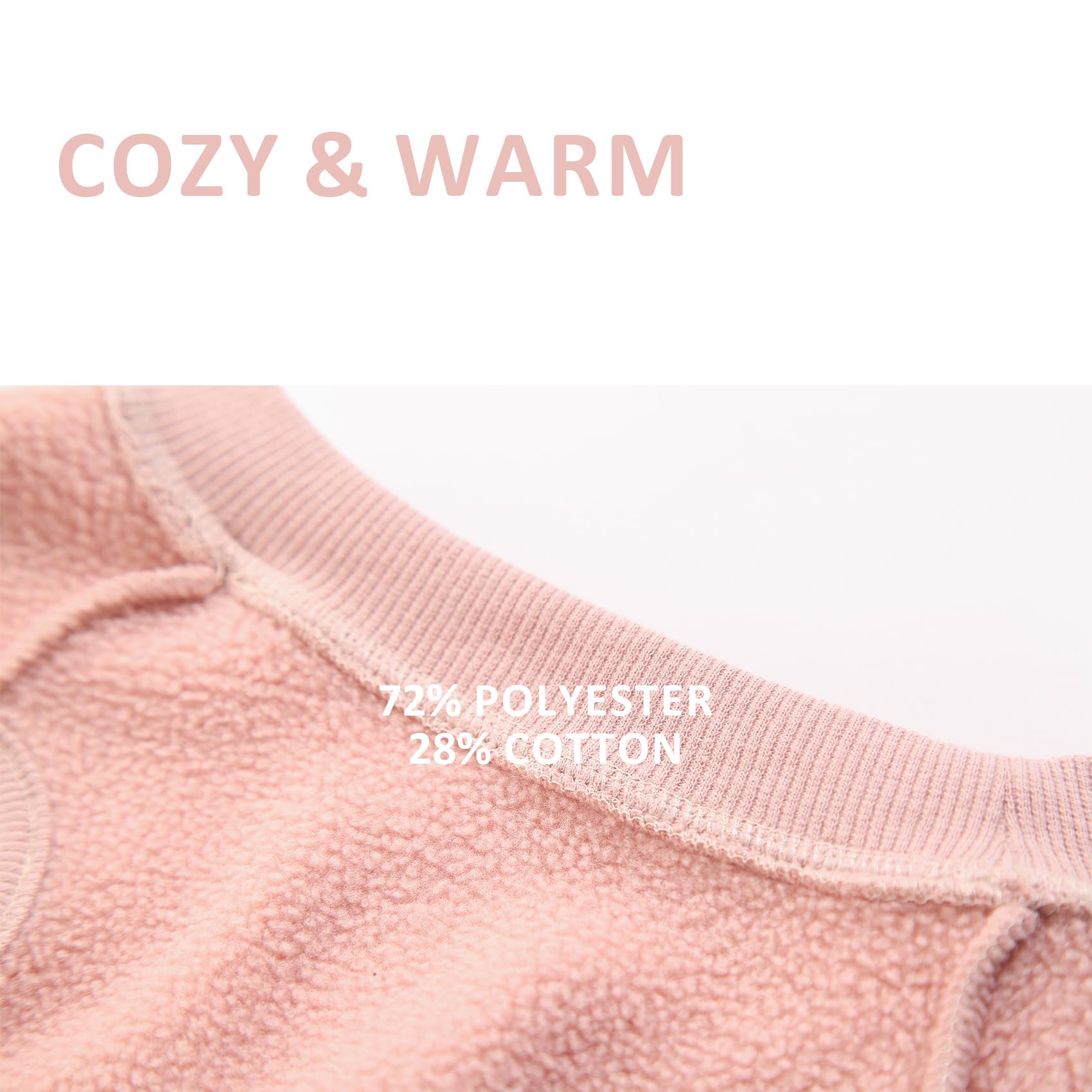 Fall & Winter Dog Sweatshirt, Warm & Comfortable, Large Coverage Dog Clothes (Pink-Large)