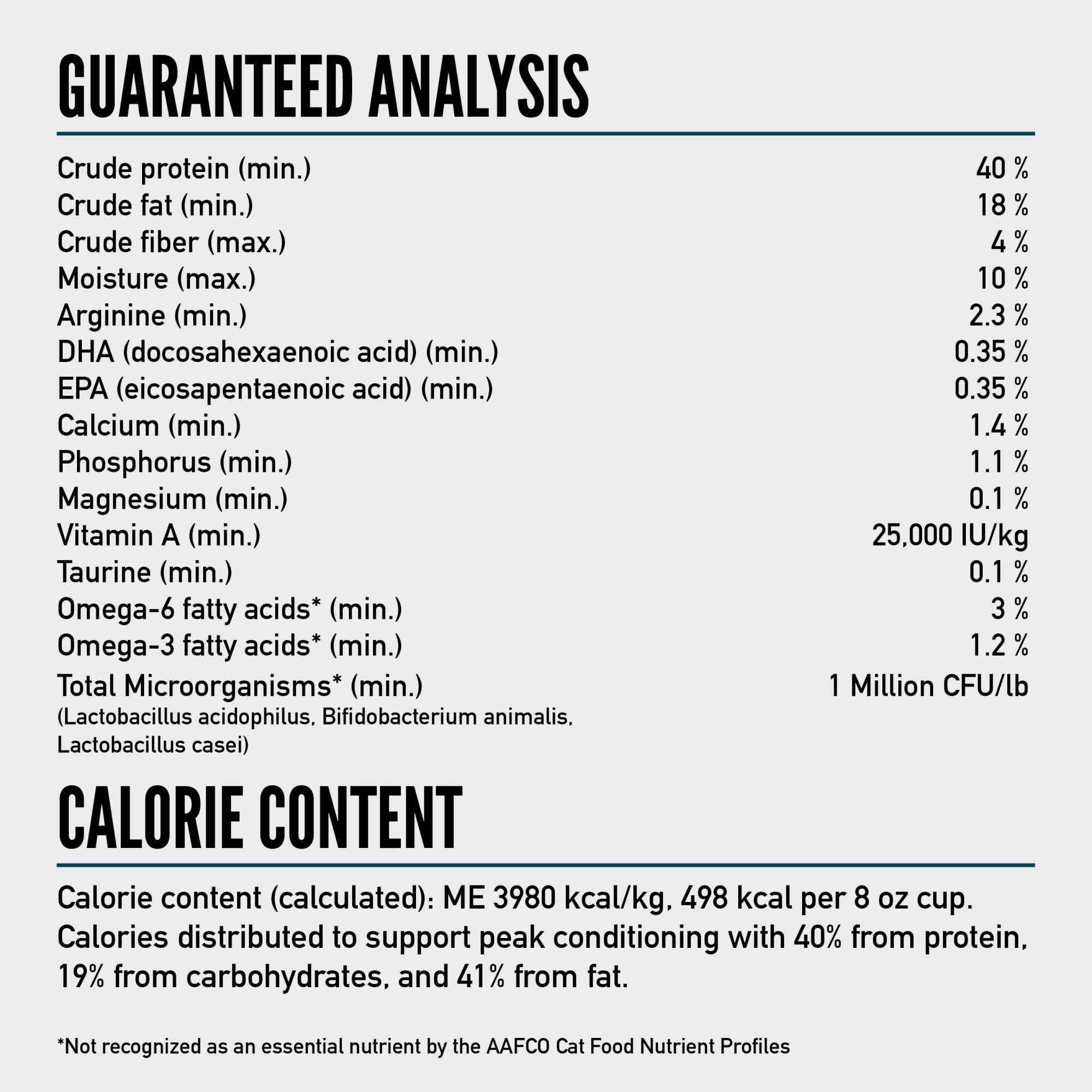 ORIJEN Guardian 8 Dry Cat Food, Grain Free Cat Food for Adult Cats, with Chicken, Salmon and Rabbit, 4lb