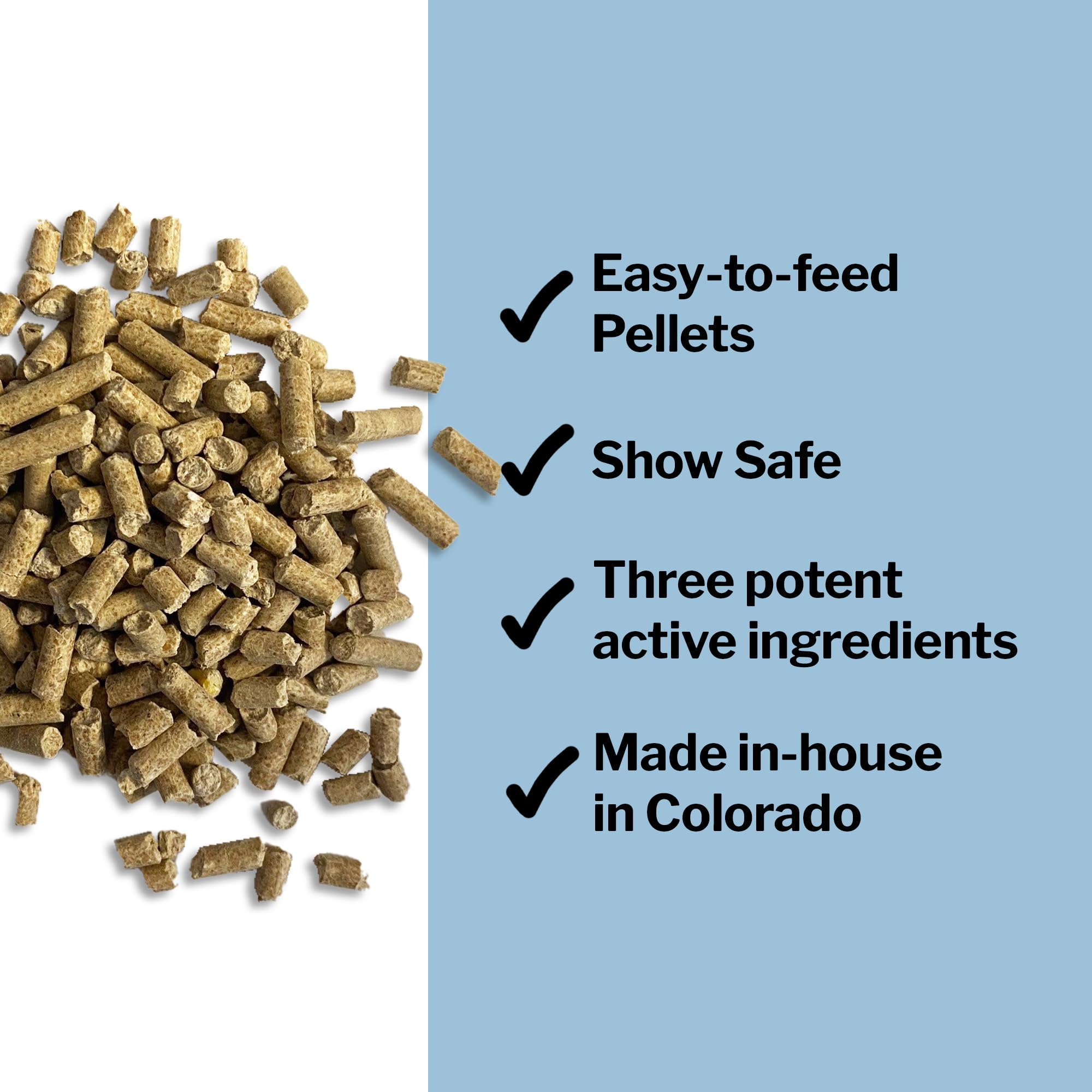 Formula 707 Calming Equine Supplement 5LB Bag - Anxiety Relief and Enhanced Focus for Horses - L-Tryptophan, Thiamine & Magnesiu