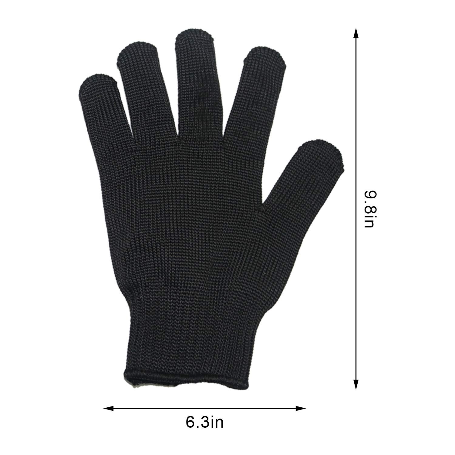 Bac-Kitchen Bird Training Anti-Bite Gloves, Level 5 Protection, Parrot Chewing Working Safety Protective Gloves For Small Animal Pet Squirrels Hamster Parrotlets Cockatiels Finch Macaw (2 Pairs)