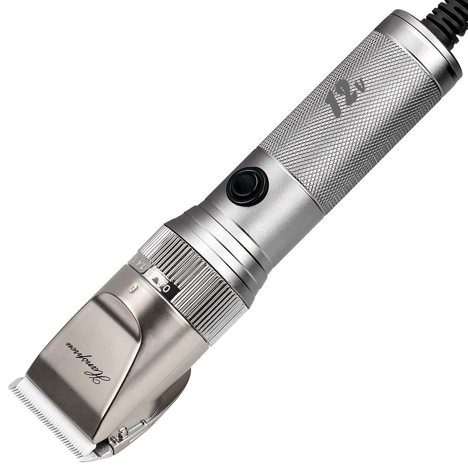 Hansprou Dog Grooming Clippers High Power Dog Clipper For Thick Heavy Coats Low Noise Plug-In Pet Trimmer Pet Professional Groom